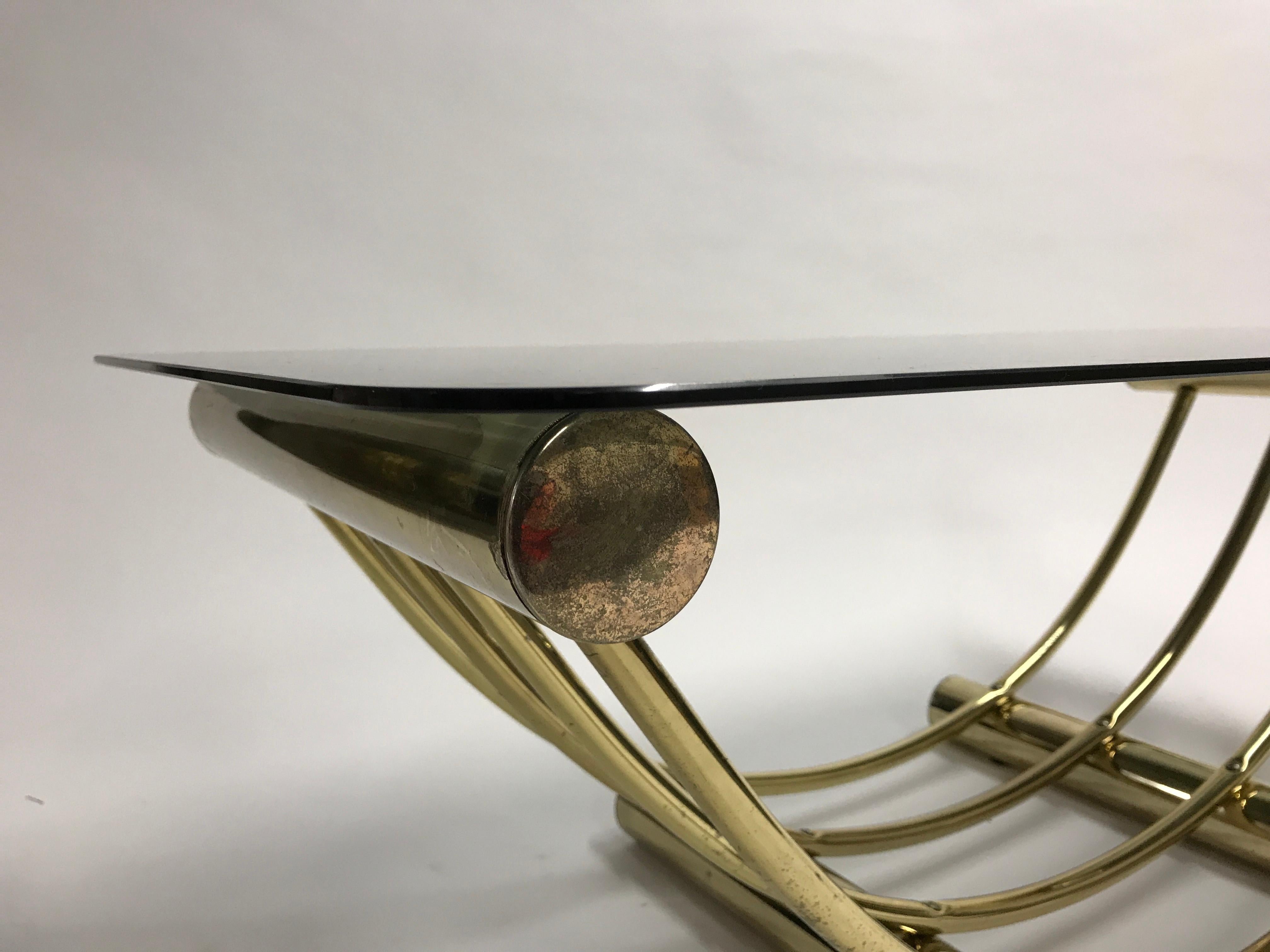 Brass Coffee Table, 1970s 1