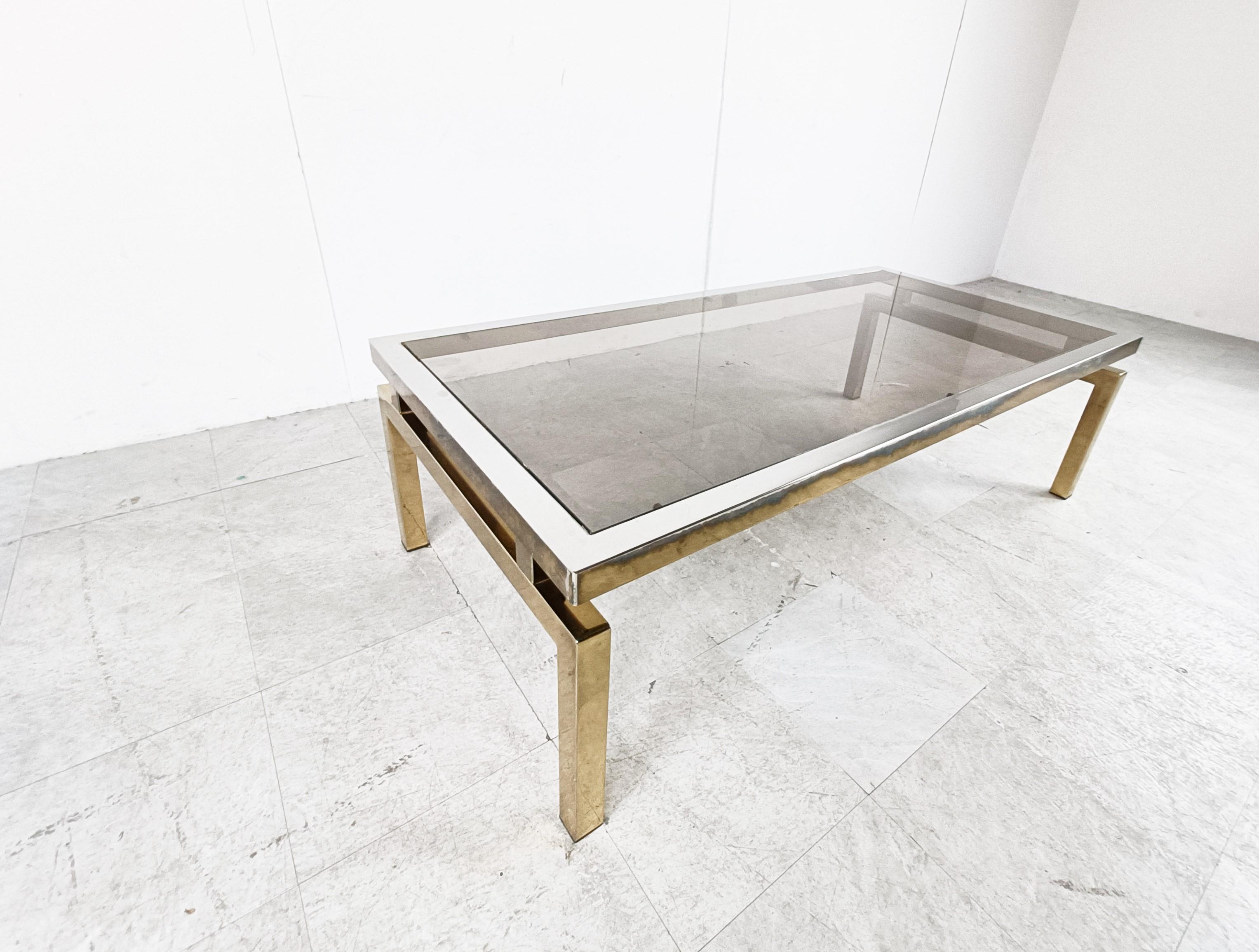 Brass Coffee Table by, 1970s 1