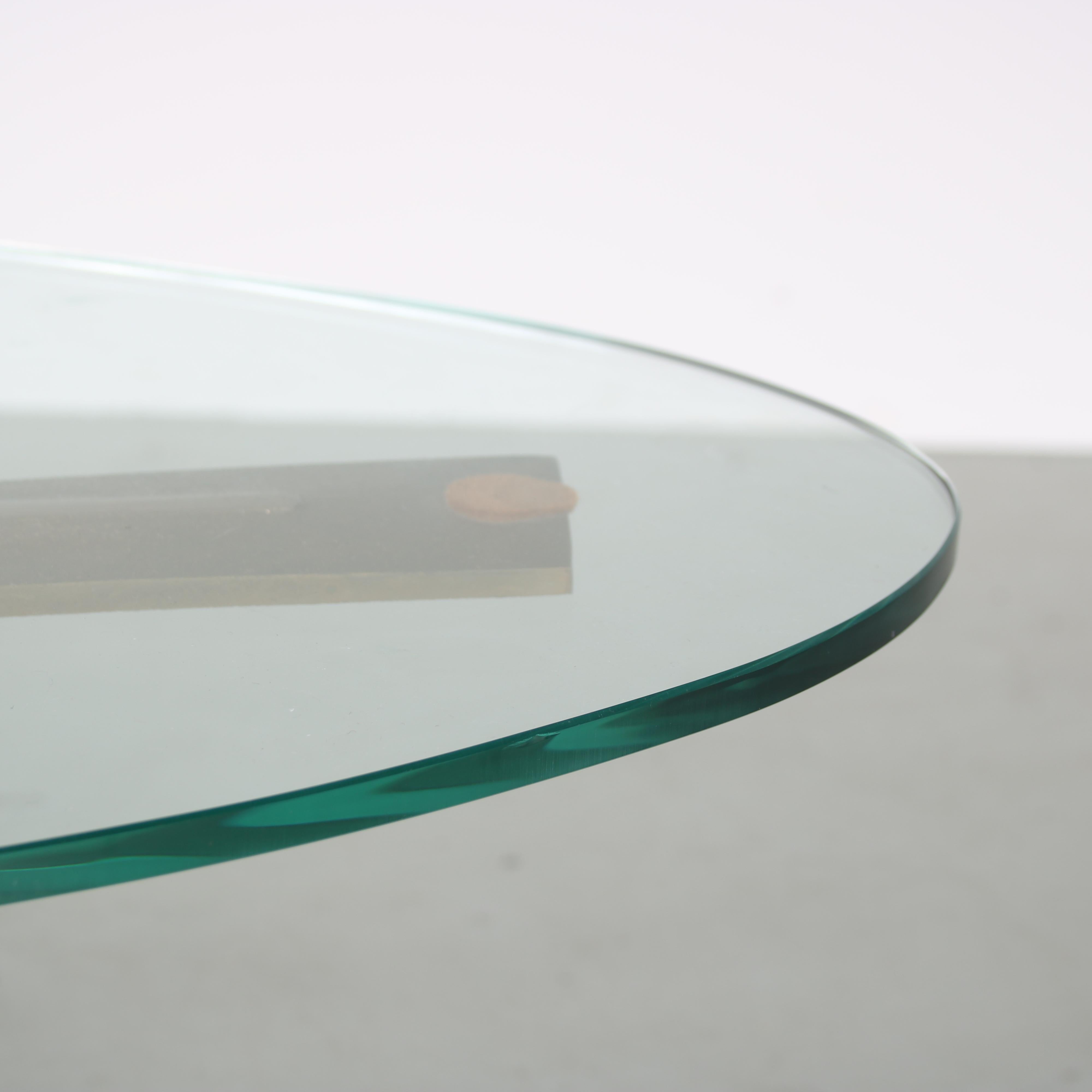 Brass Coffee Table by Michel Mangematin & Roger Bruny, France 1960 For Sale 6