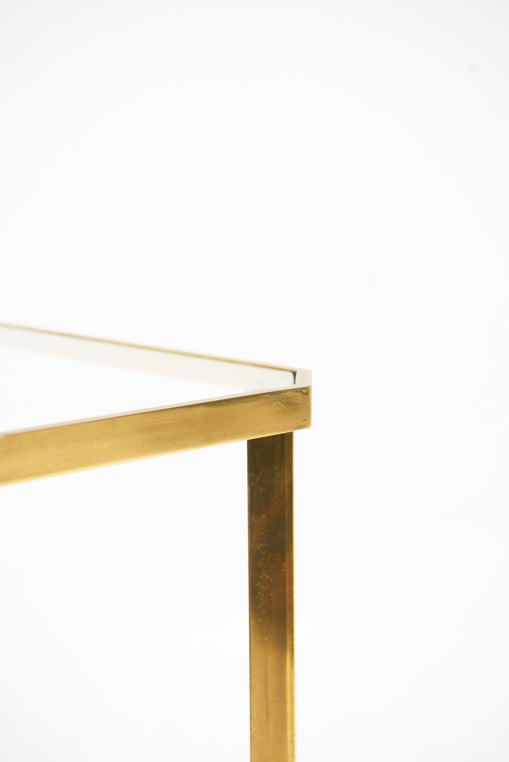 Brass Coffee Table In Good Condition For Sale In London, GB