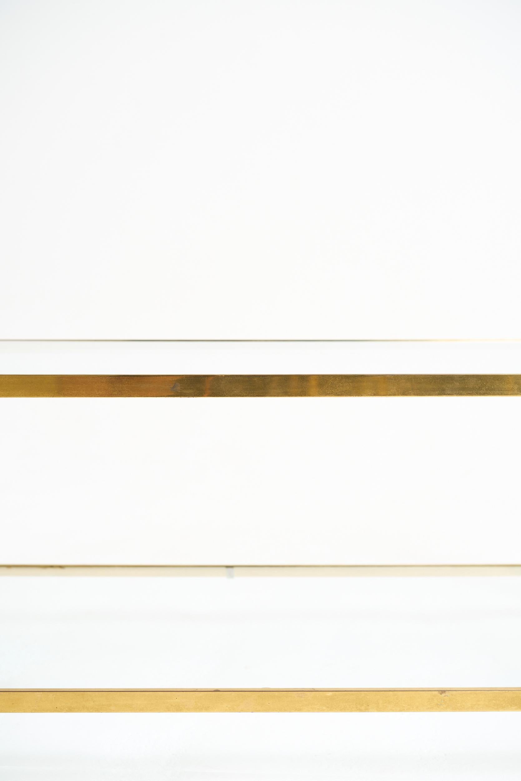 Brass Coffee Table For Sale 2