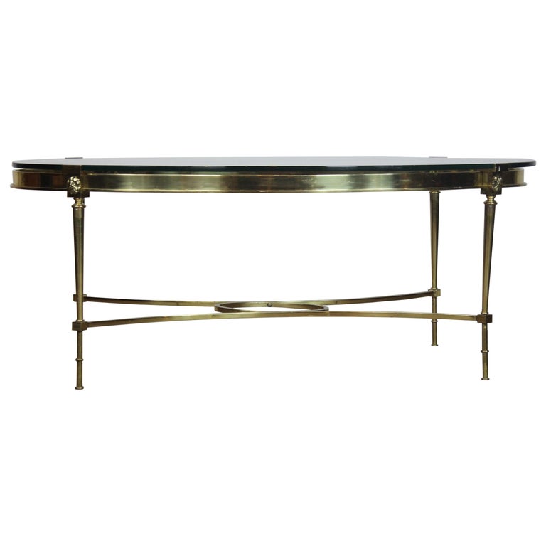 Brass Coffee Table For Sale at 1stdibs