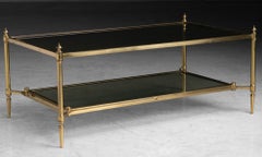 Brass Coffee Table, France circa 1960