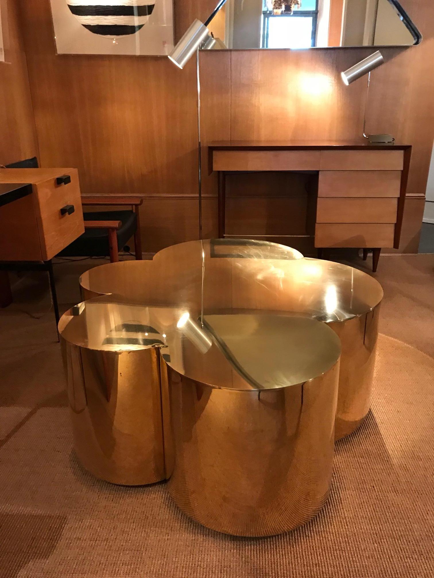 Brass Coffee Table Model 