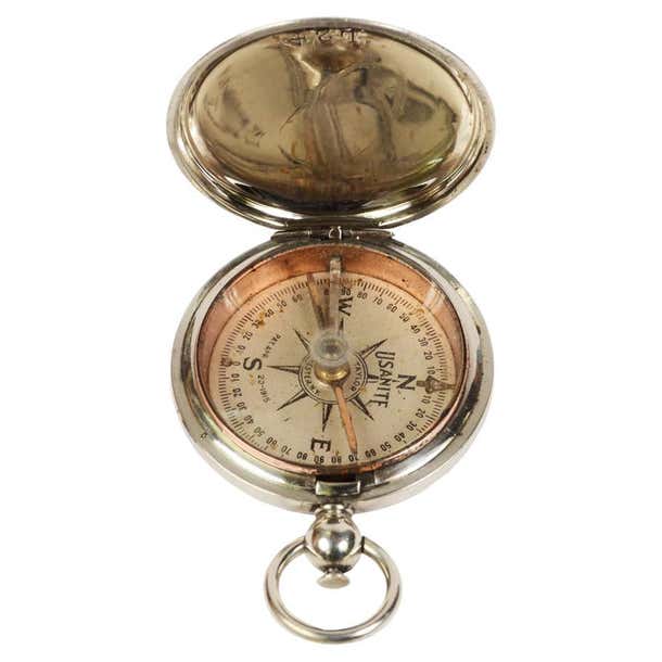 Brass Compass Made for the Us Army During the First World War, 1918 at ...
