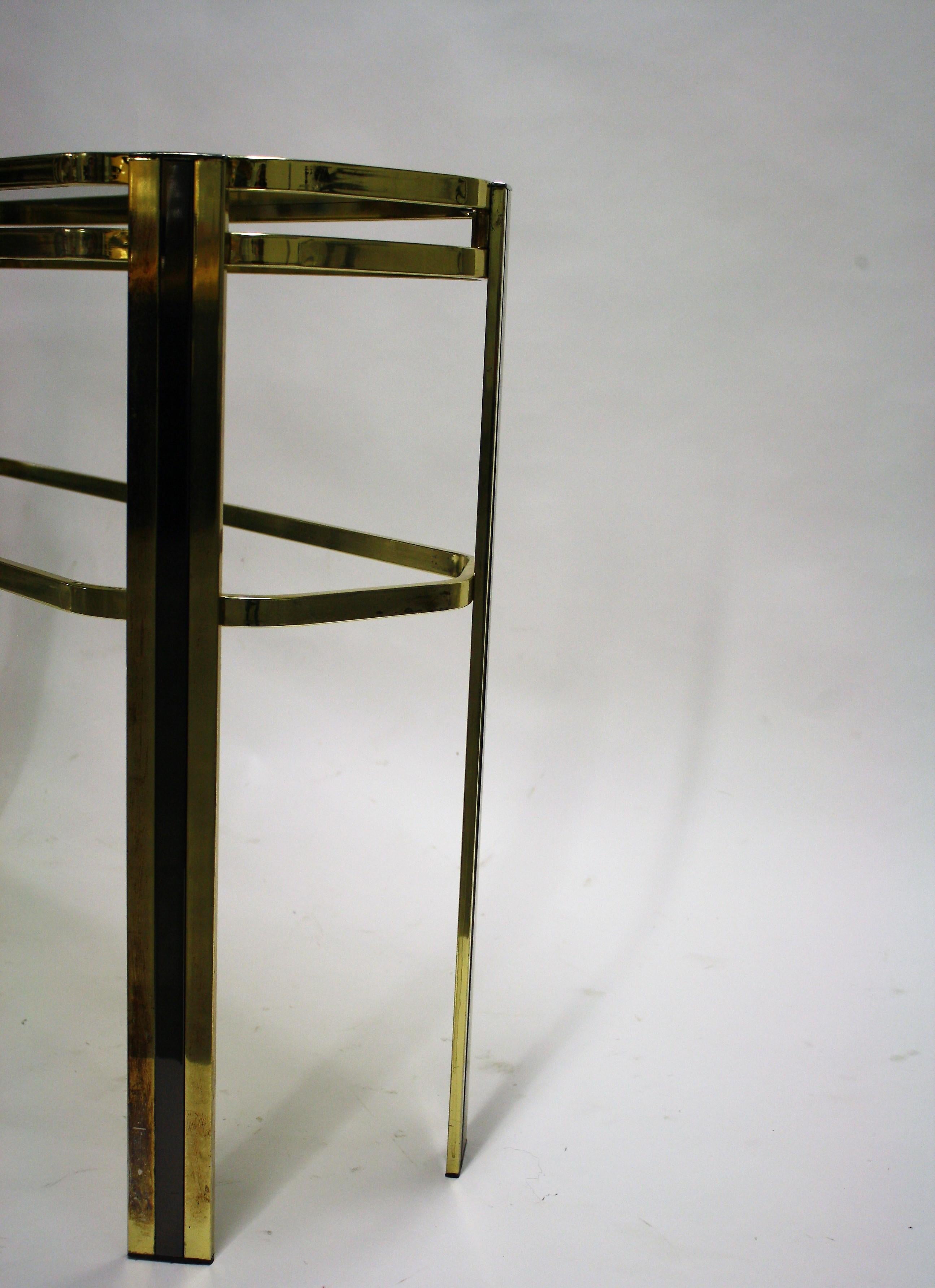 Brass Console Table, 1970s 3