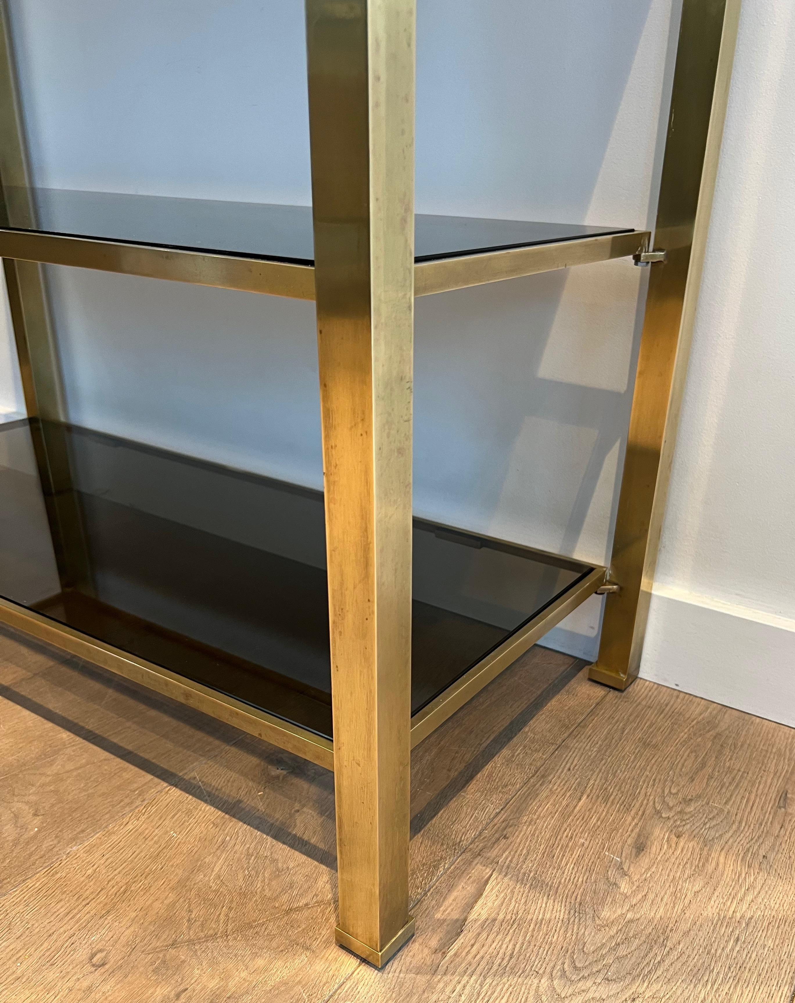Brass Console Table by Guy Lefèvre for Maison Jansen. Circa 1970 10