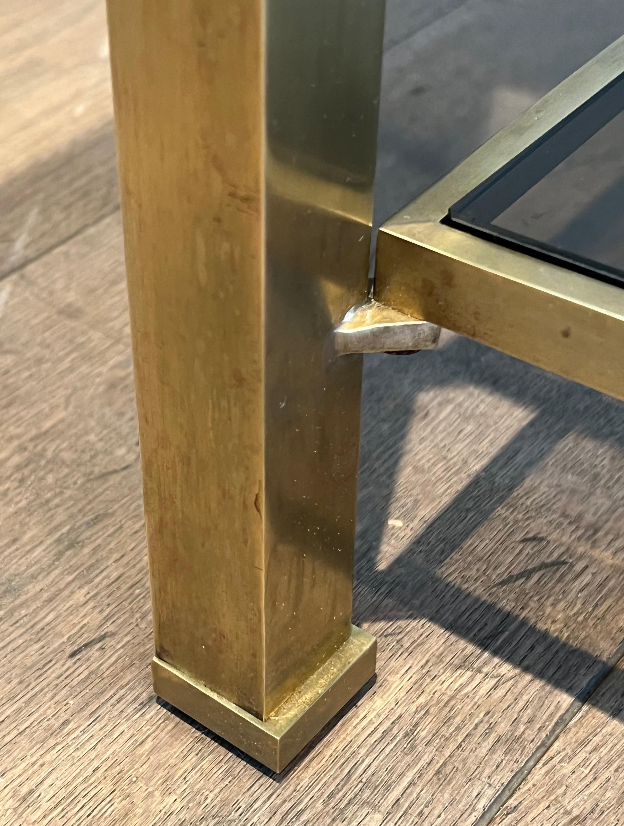 Brass Console Table by Guy Lefèvre for Maison Jansen. Circa 1970 1