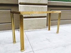 Brass Console Table