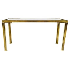 Vintage Brass Console Table