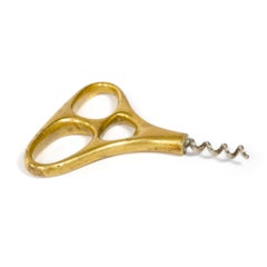Brass Corkscrew by Carl Auböck