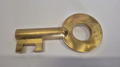 Llave sacacorchos de latón by Auböck Austria, Años 50