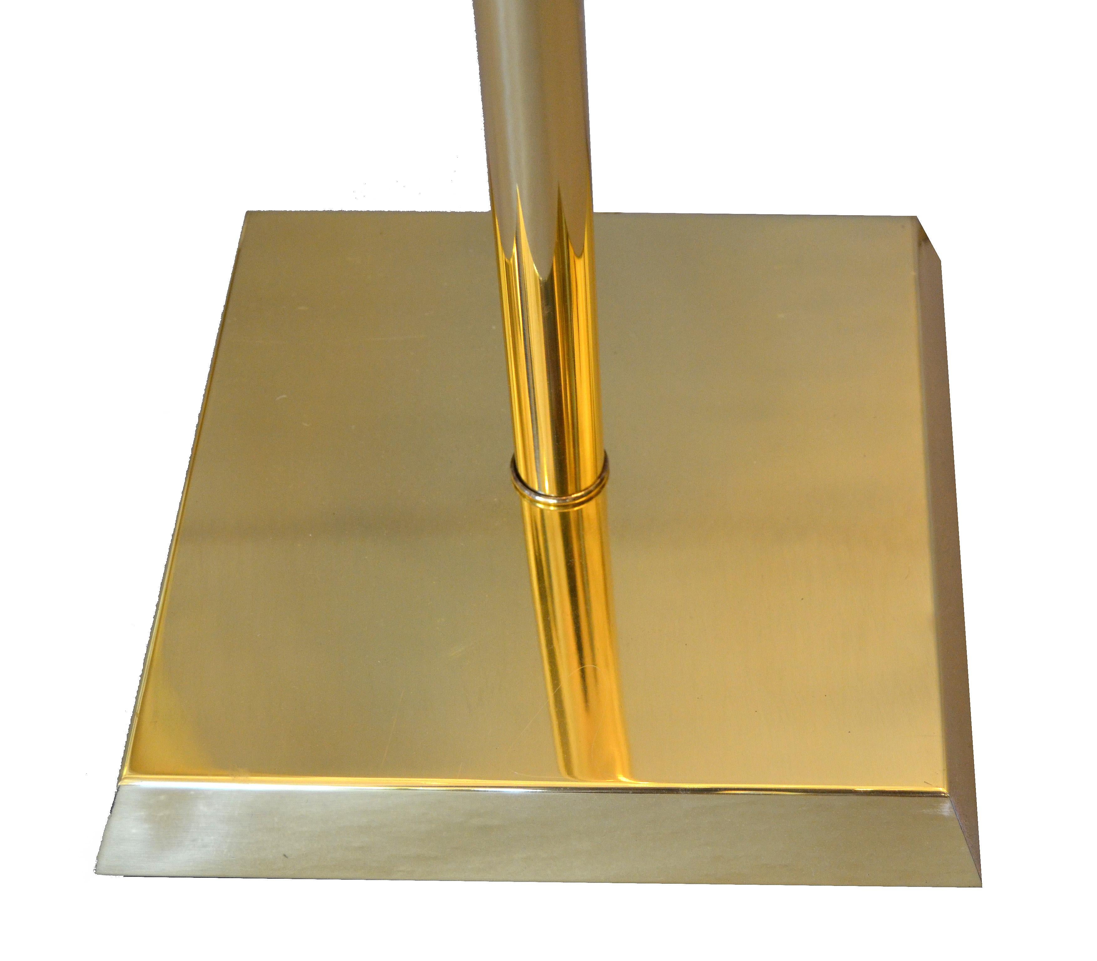 Brass Counter Balanced Floor Lamp by Chapman im Angebot 1