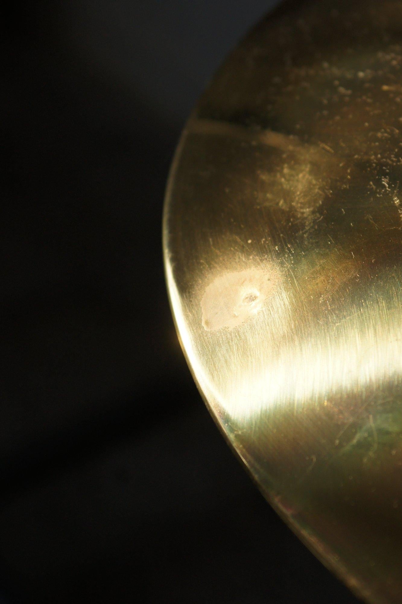 Late 20th Century Brass Counterbalance Pendant Lamp Model Onos 55 by Florian Schulz