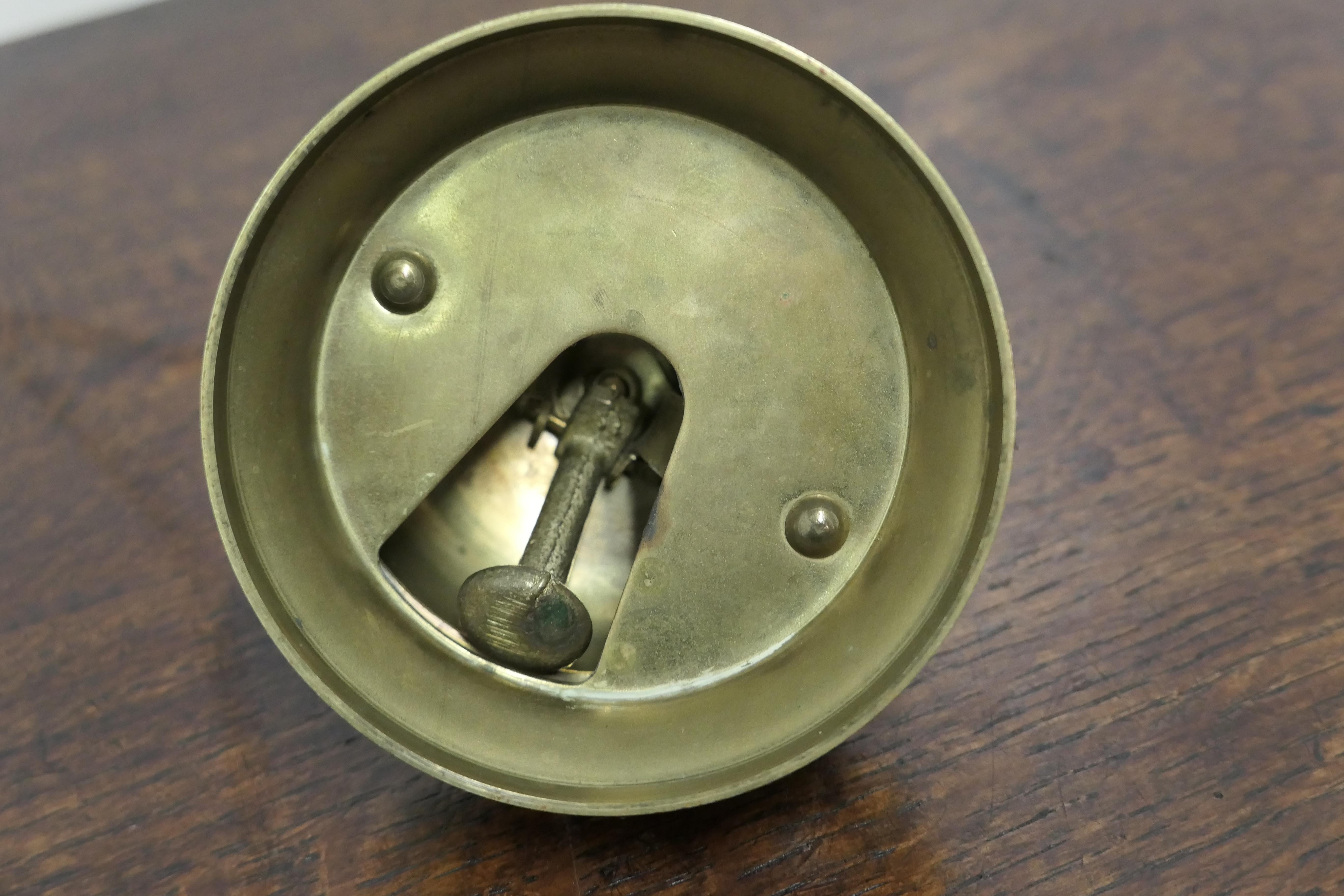 20th Century Brass Courtesy Counter Top Bell, Reception Desk Bell