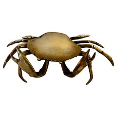 Brass Crab Ashtray or 420 Holder
