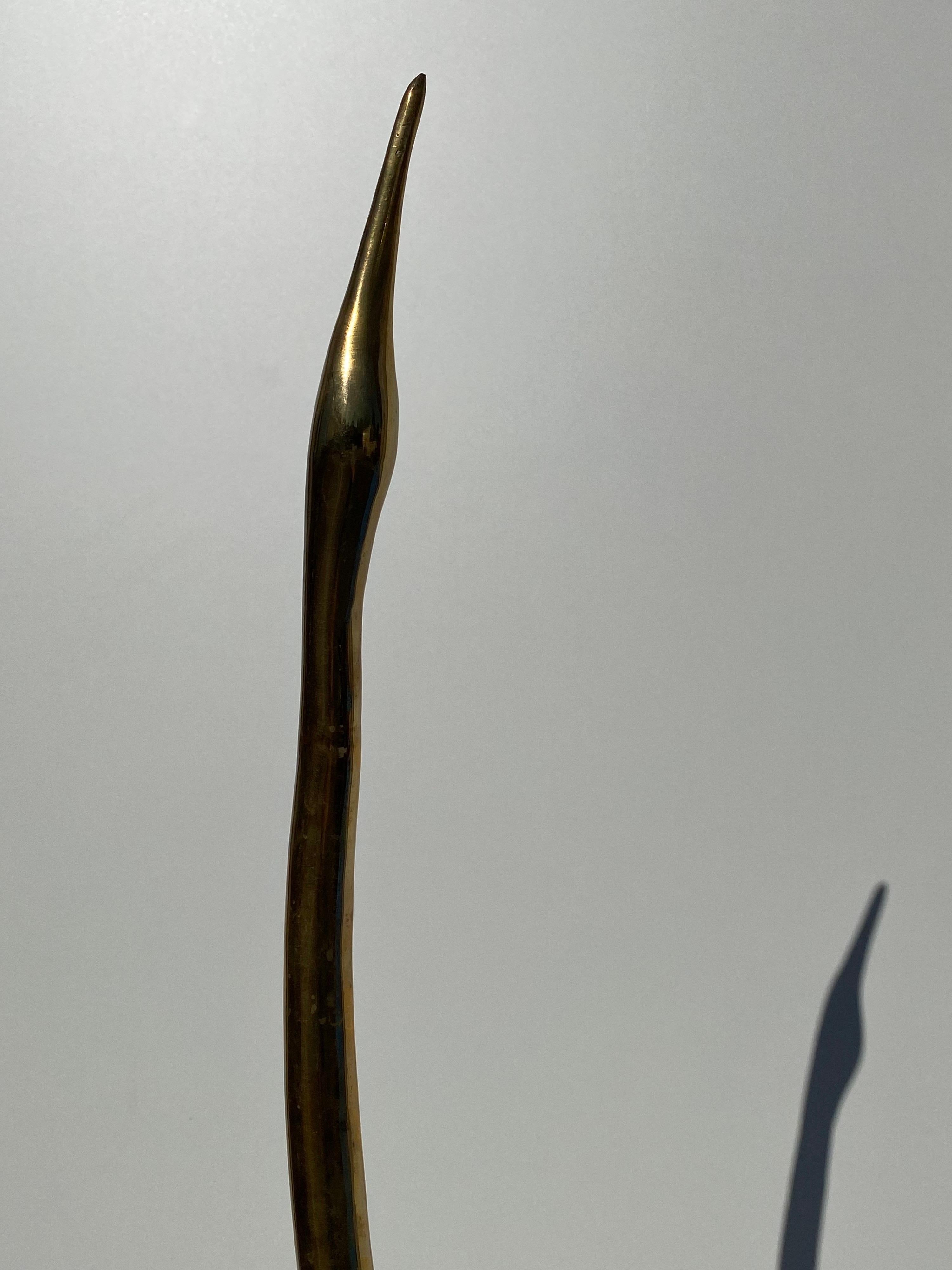 Brass Cranes Sculpture by Boris Lovet-Lorski 5