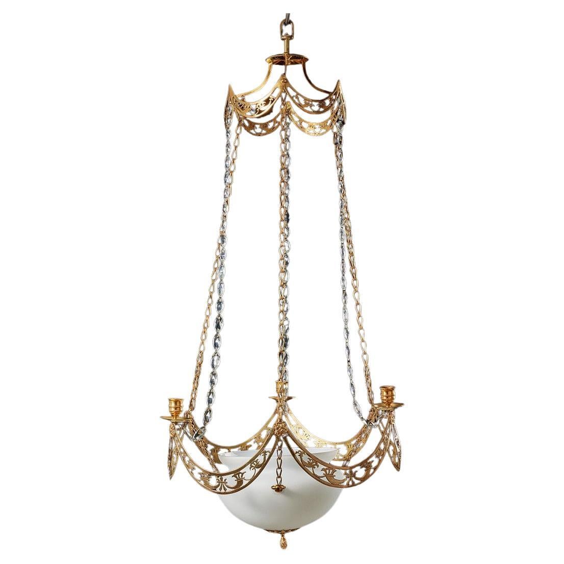 Début des années 1800 Lustres et suspensions
