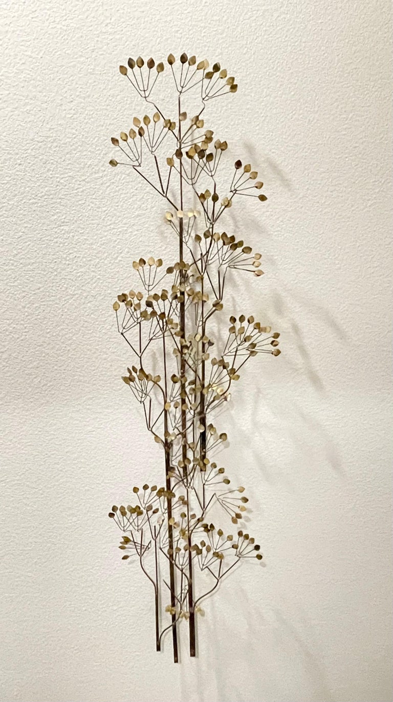 Brass Curtis Jere Tree Sculpture For Sale at 1stDibs | brass