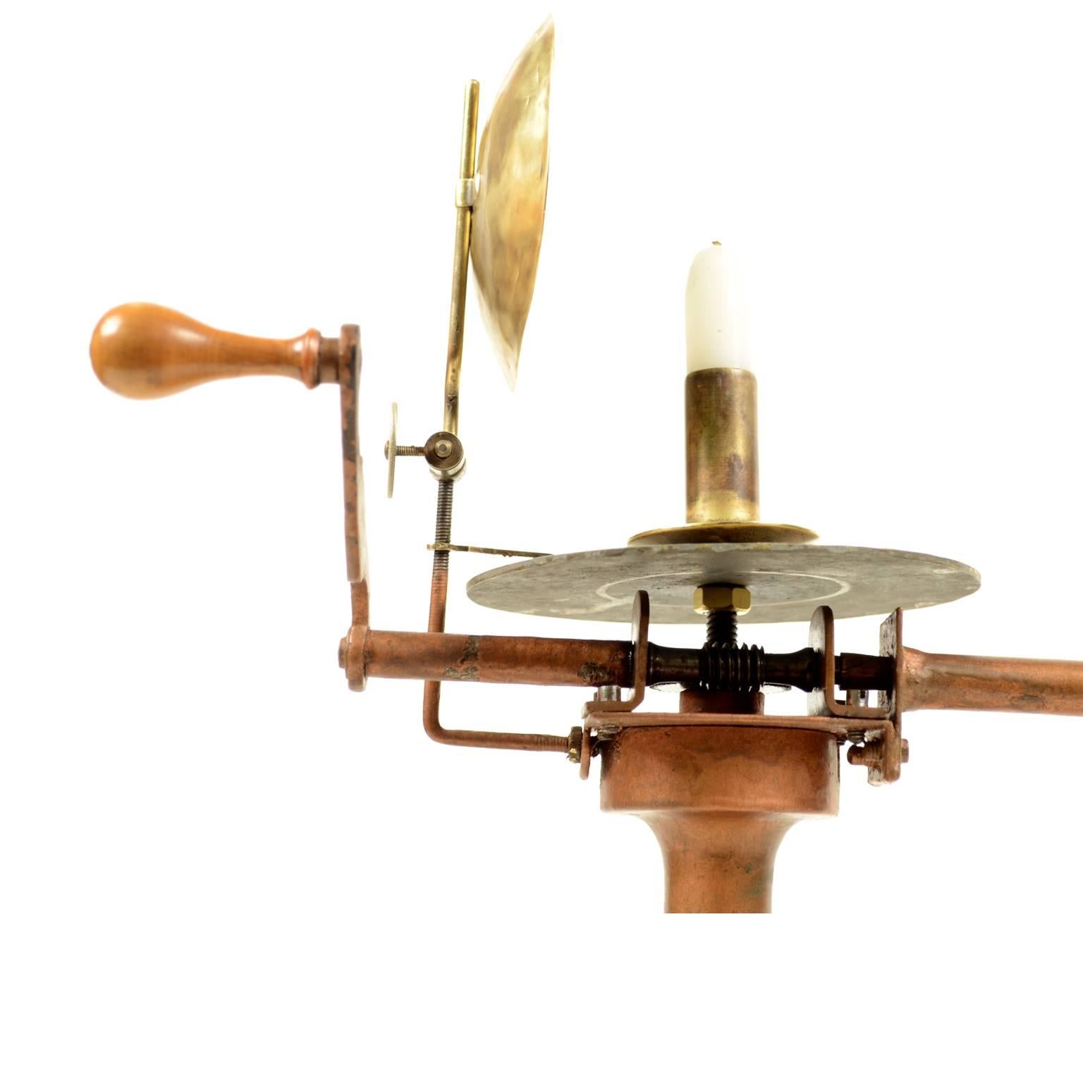 Milieu du XIXe siècle Instruments astronomiques tchèques anciens en laiton de l'orfèvrerie, fabriqués par Jan Felkl en 1870 en vente