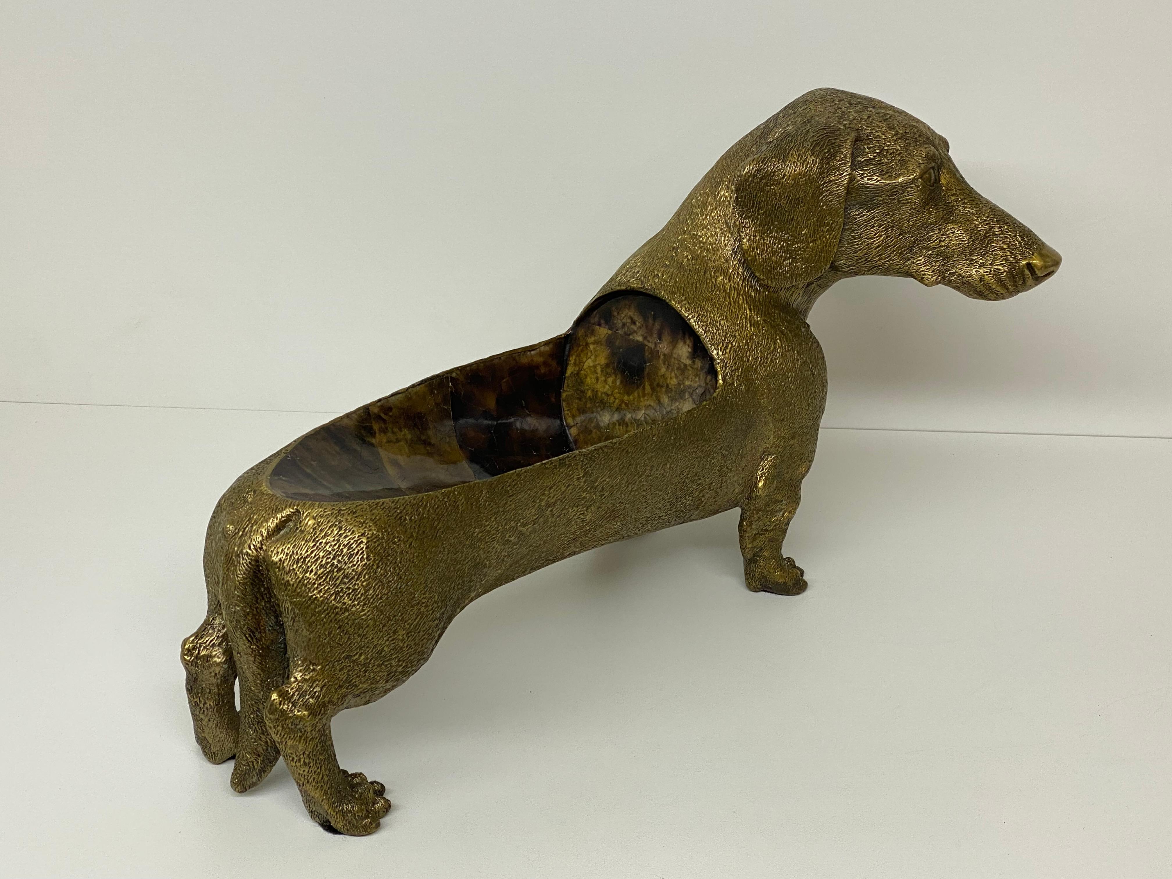 dachshund wine bottle holder