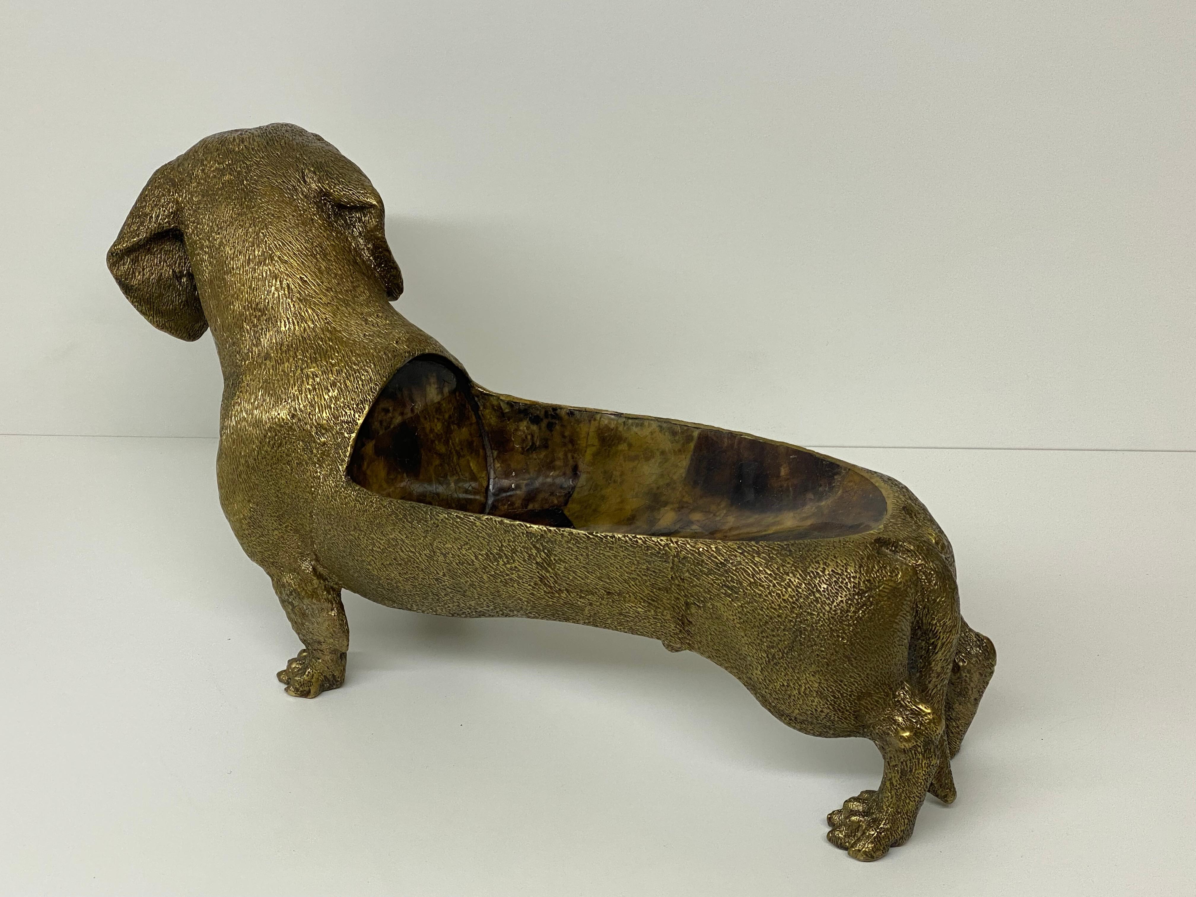 dachshund wine holder
