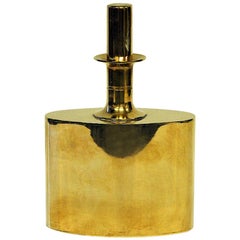 Brass Decanter by Pierre Forssell for Skultuna, Sweden, 1950s