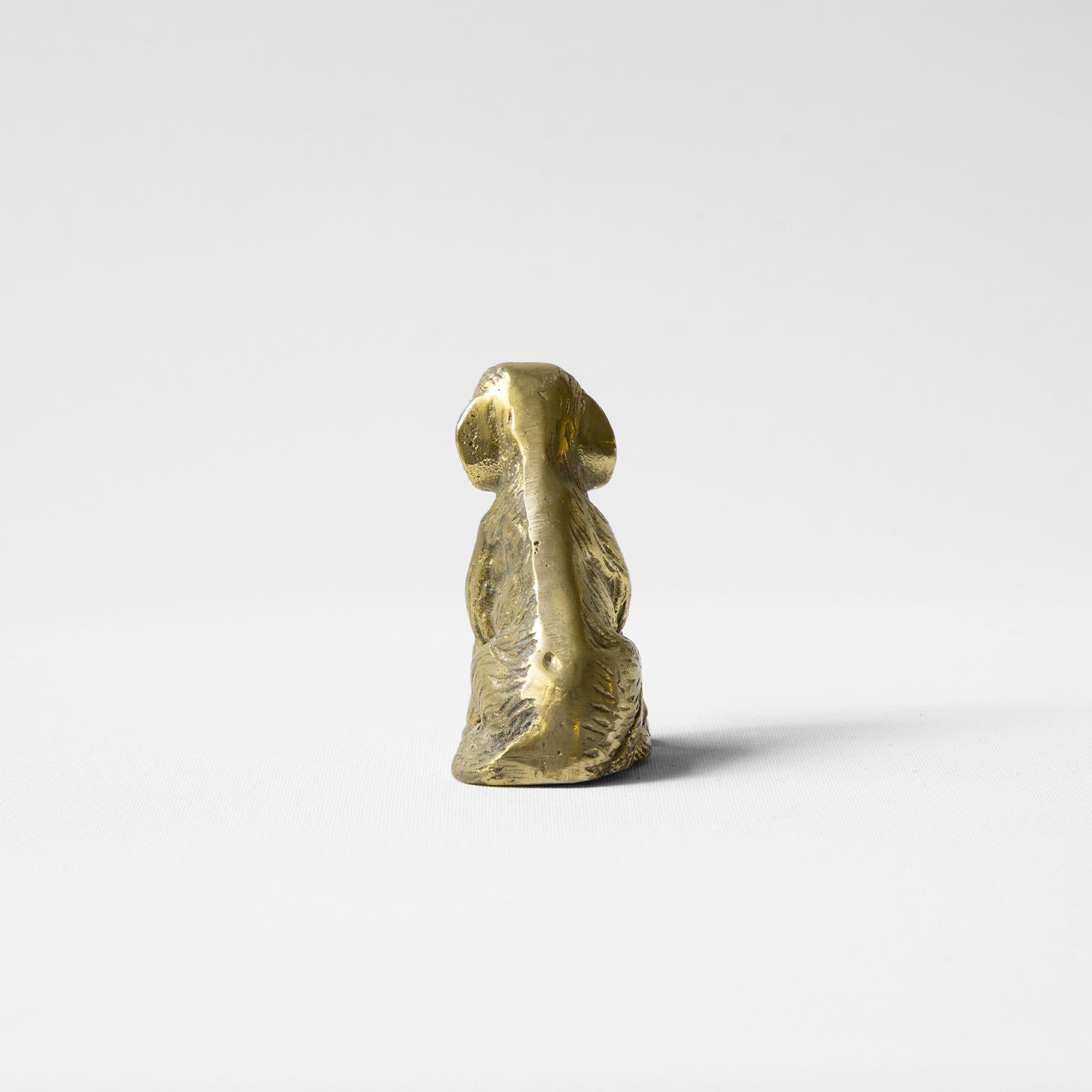 Brass Decorative Object / Dog Mimi 1