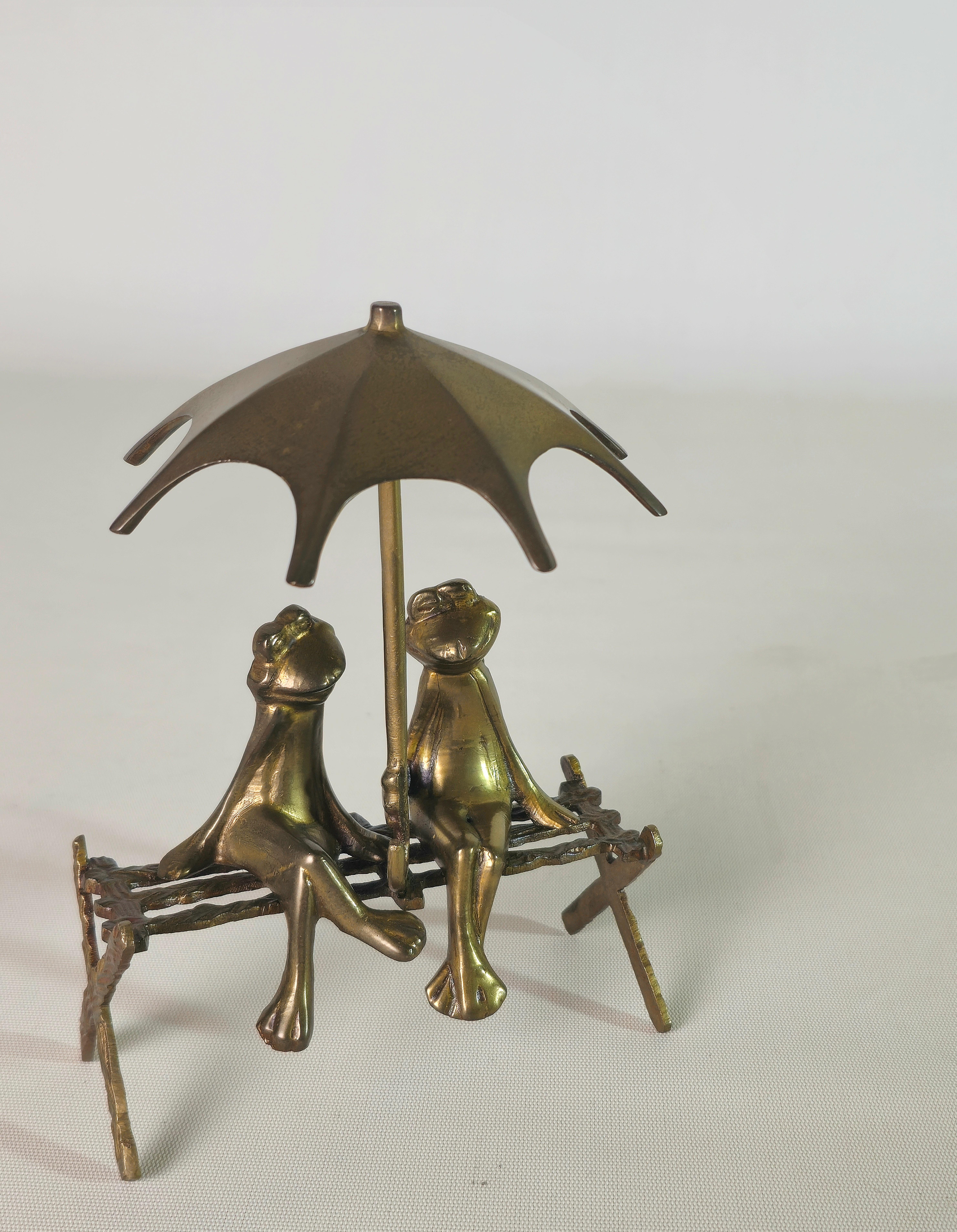 20th Century Brass Decorative Object Midcentury Modern Italia Design 1960/70s