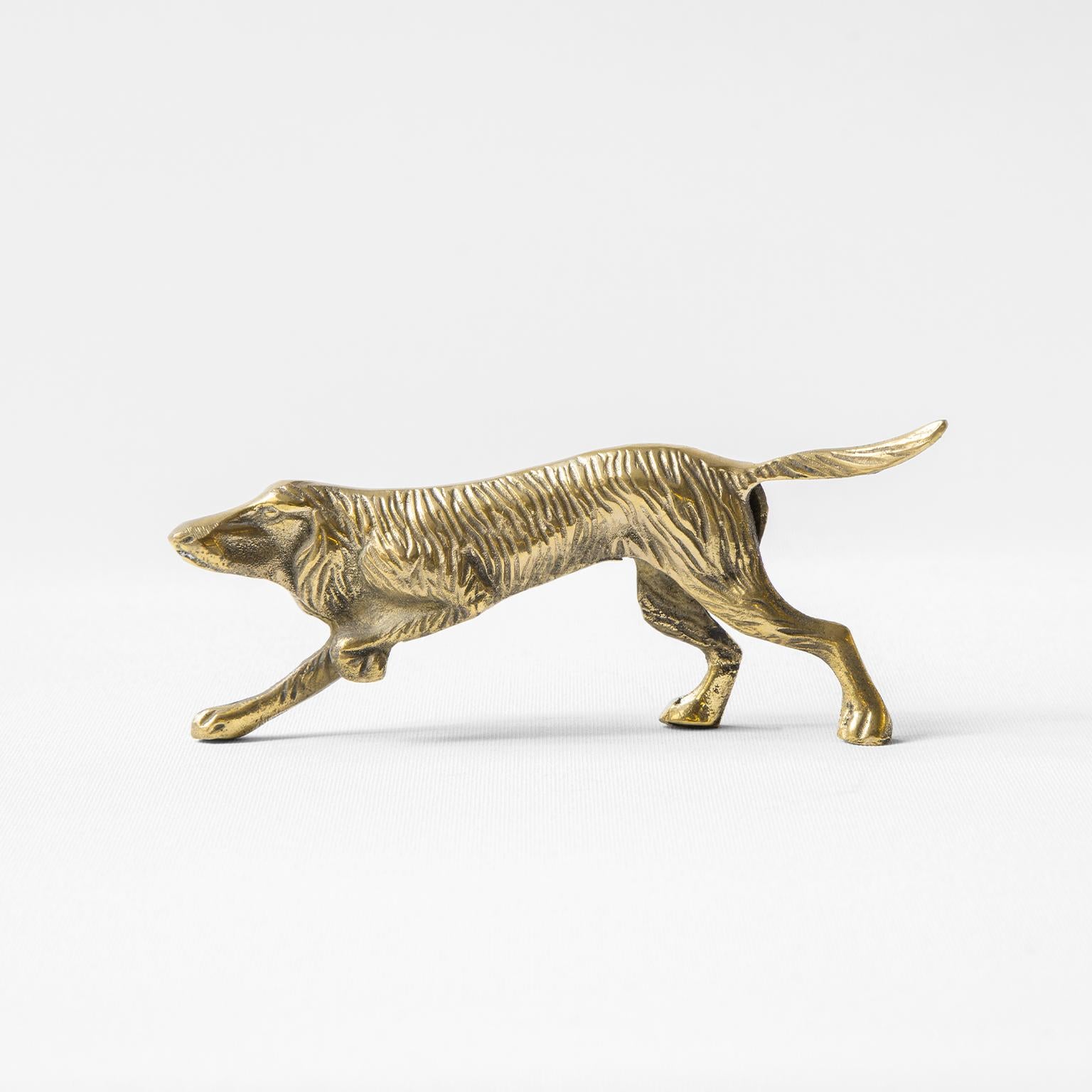 Other Brass Decorative Object Walking Dog Lili