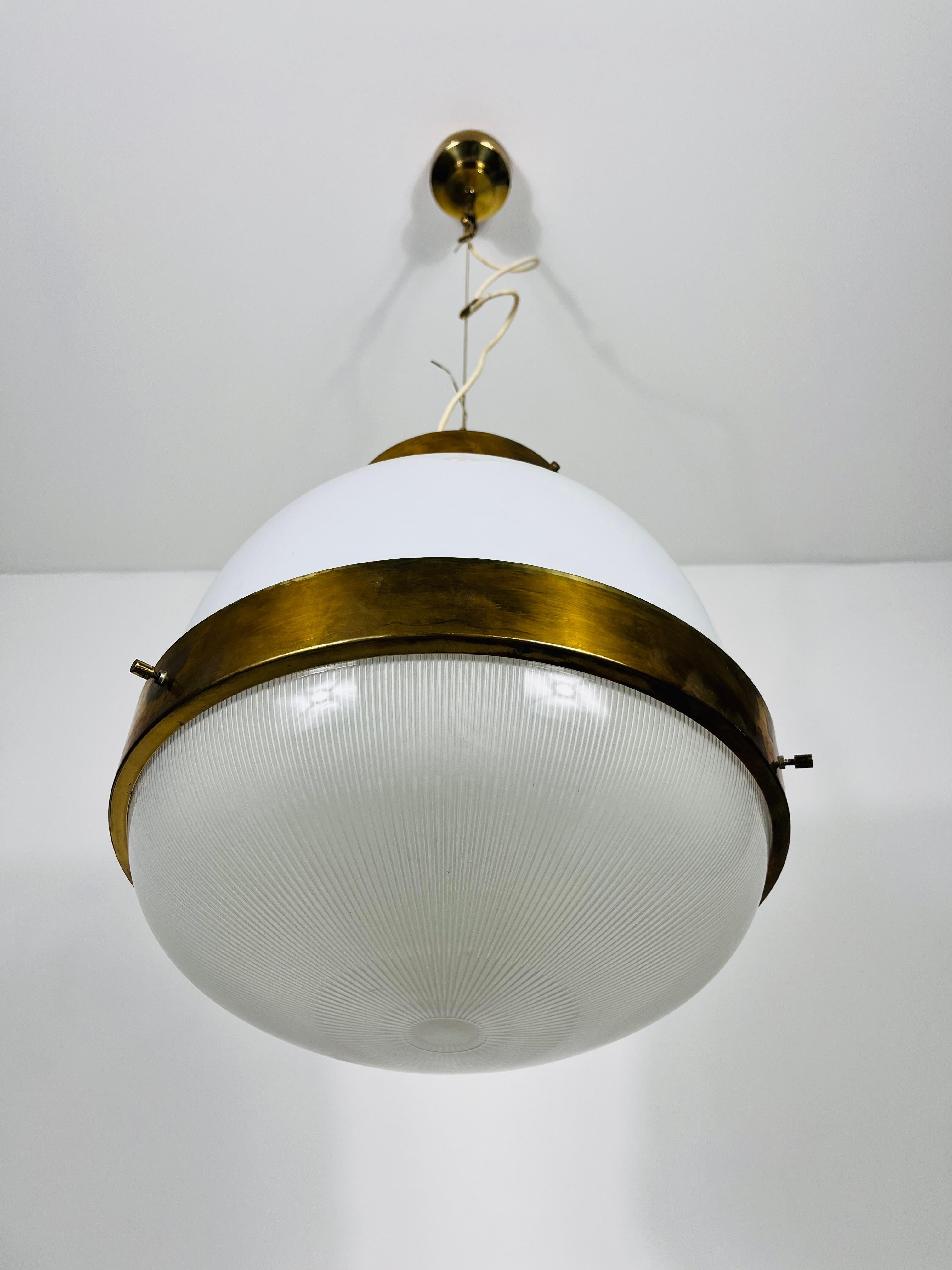 Lustre Delta Grande de Sergio Mazza pour Artemide, Italie, années 1960 en vente 1