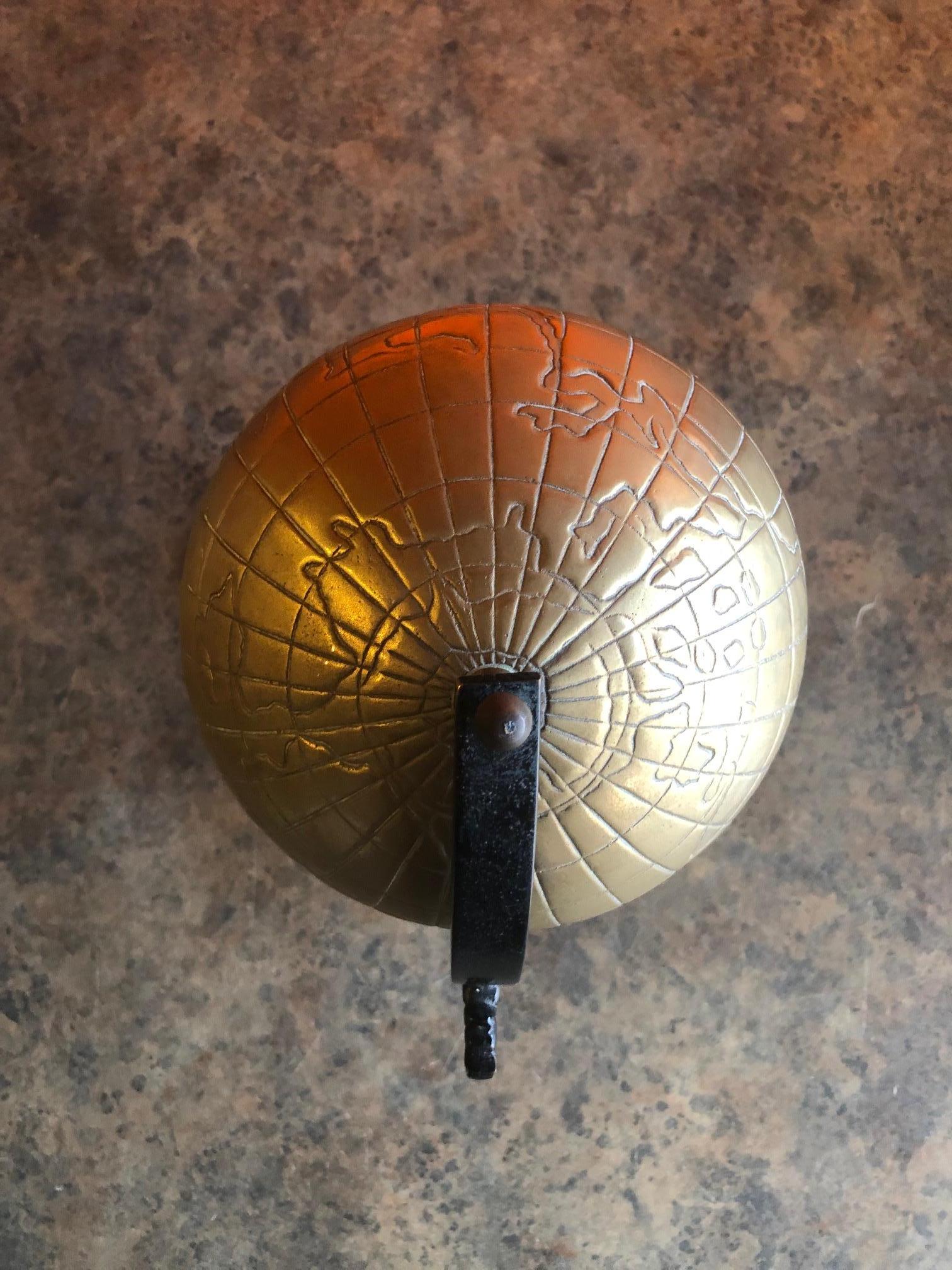 Brass Desk Globe 3