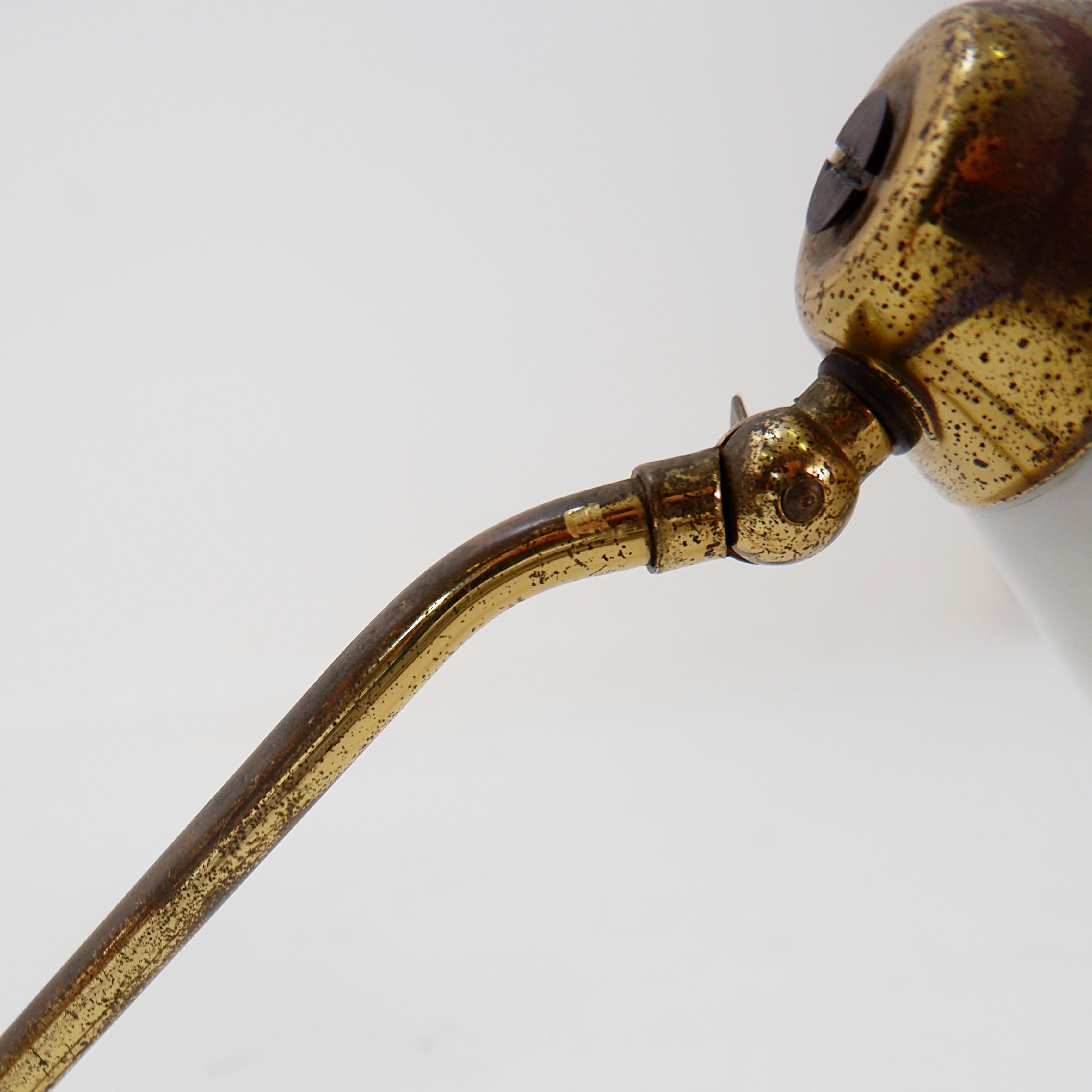 Schreibtischlampe aus Messing - 1950er Jahre im Angebot 8
