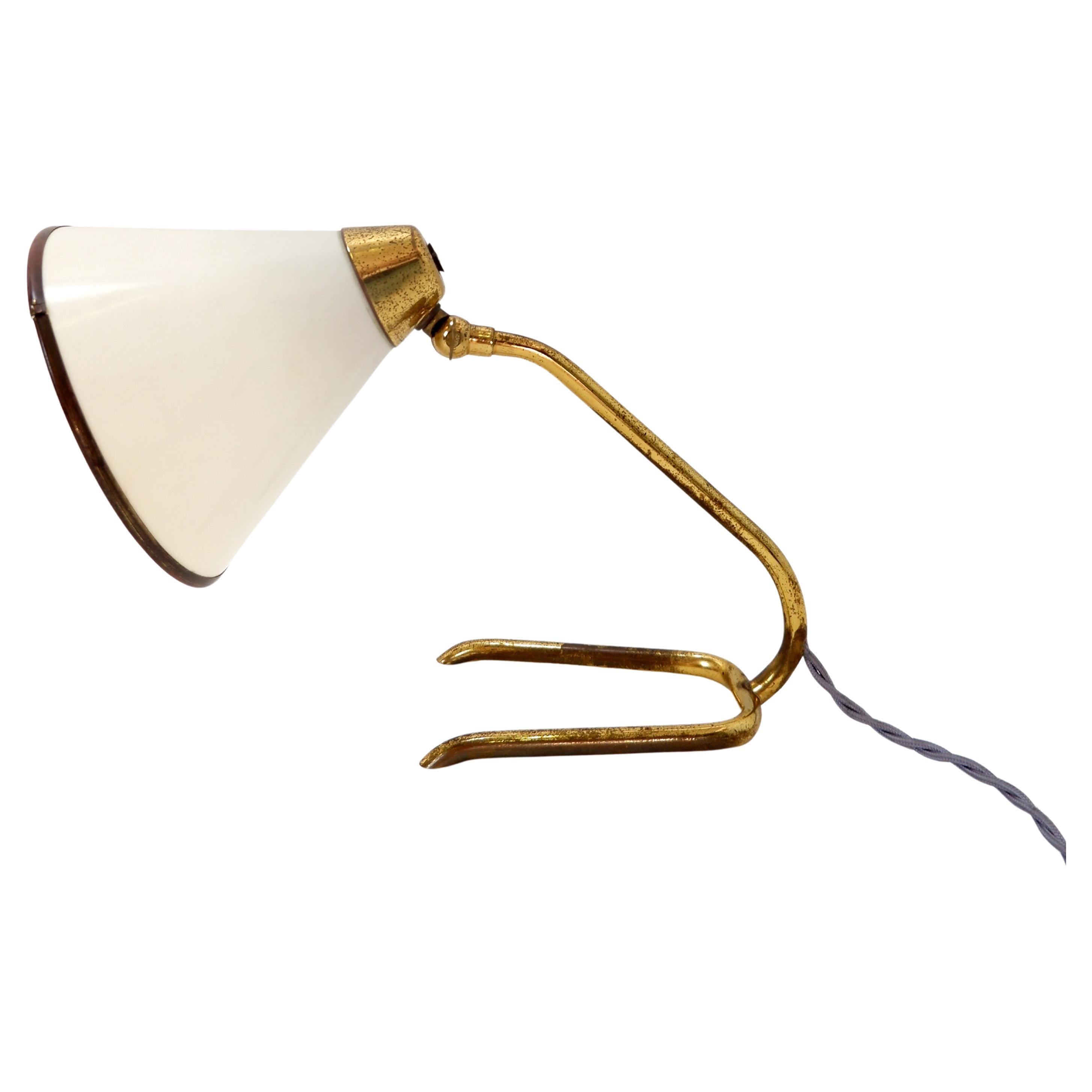 Brass desk lamp - 1950s