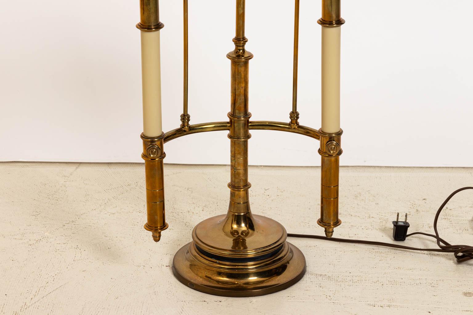 Edwardian Brass Desk Lamp by Chapman & Company