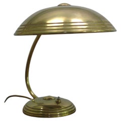 Brass Desk Lamp by Helo Leuchten Germany, 1950s