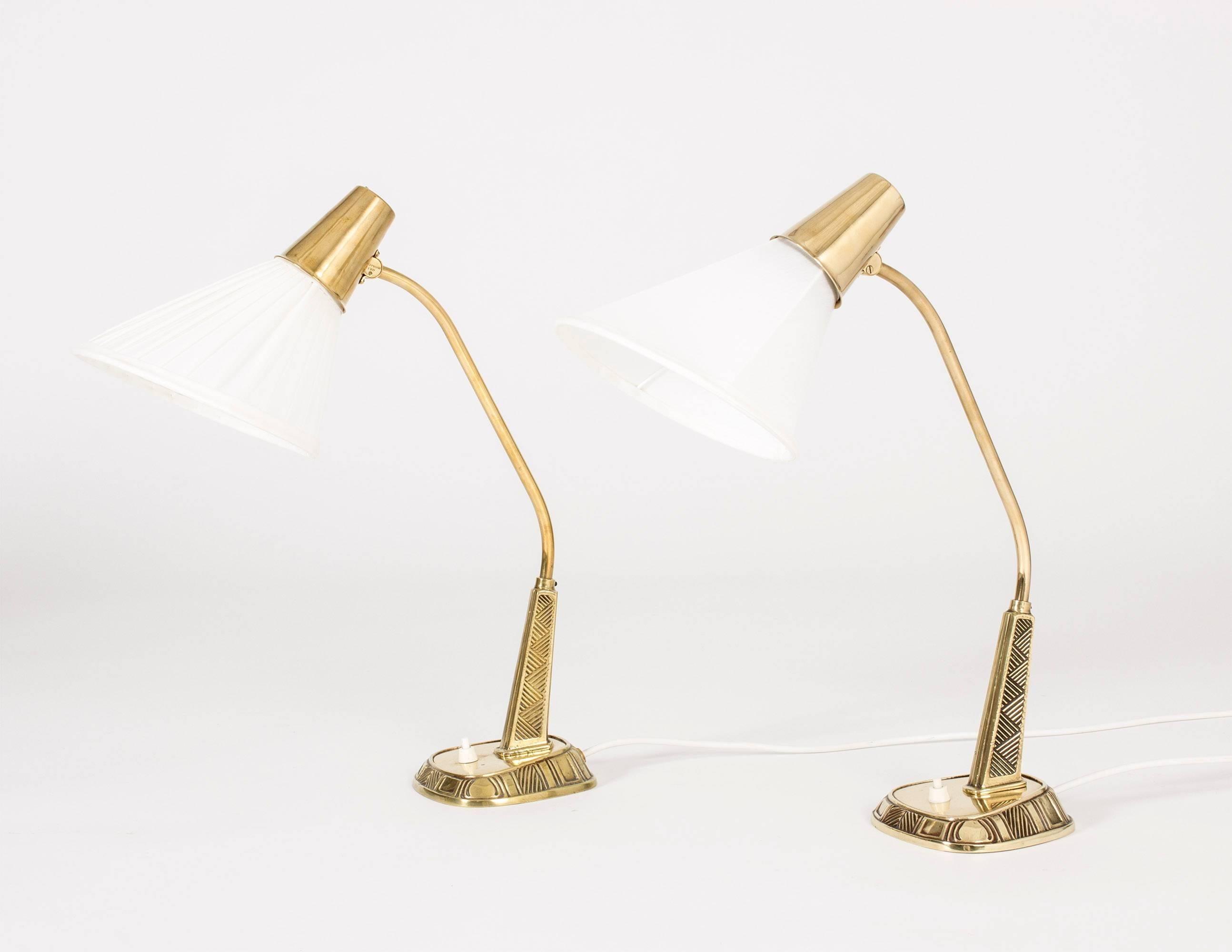 Brass Desk Lamp by Sonja Katzin 1