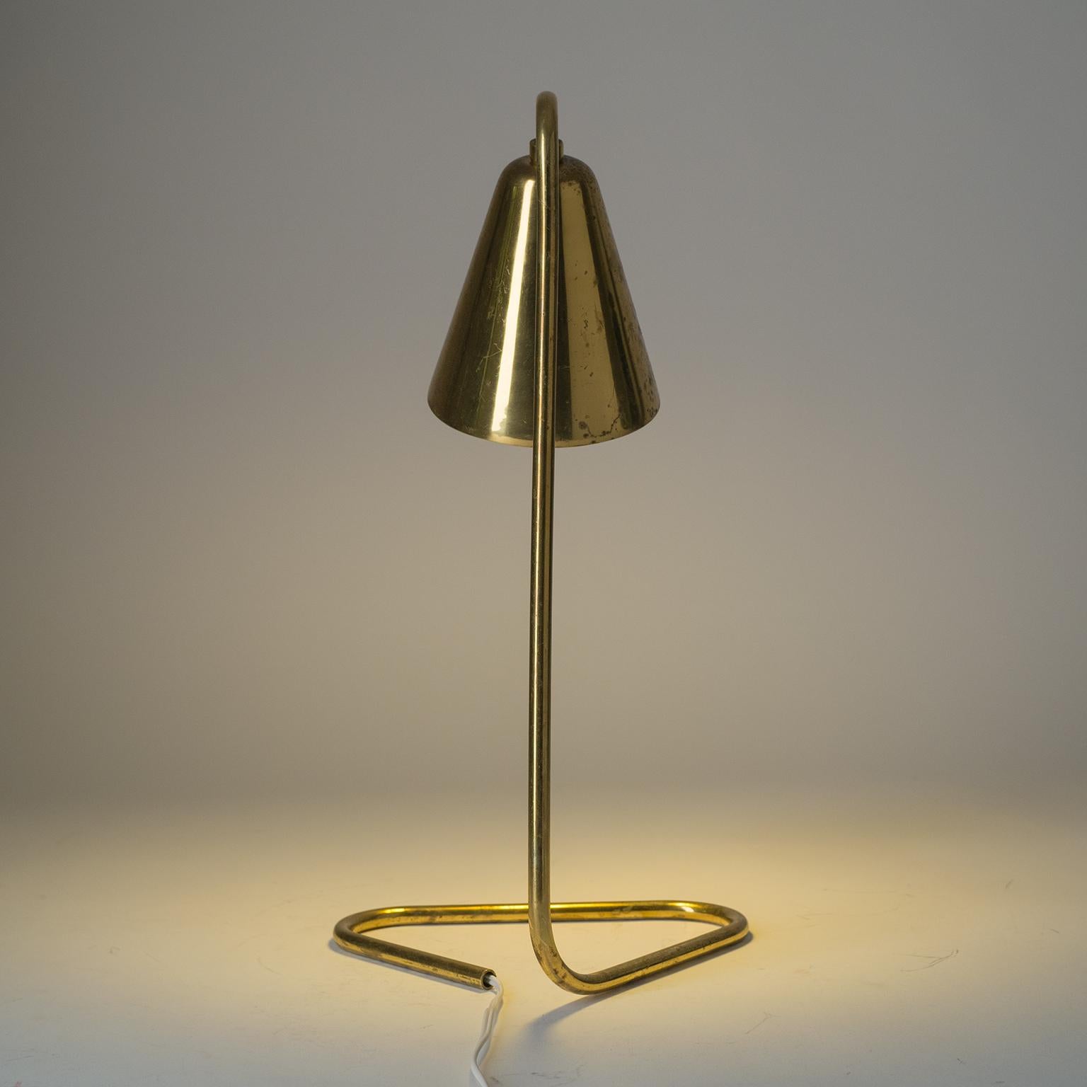 Brass Desk Lamp, circa 1950 4