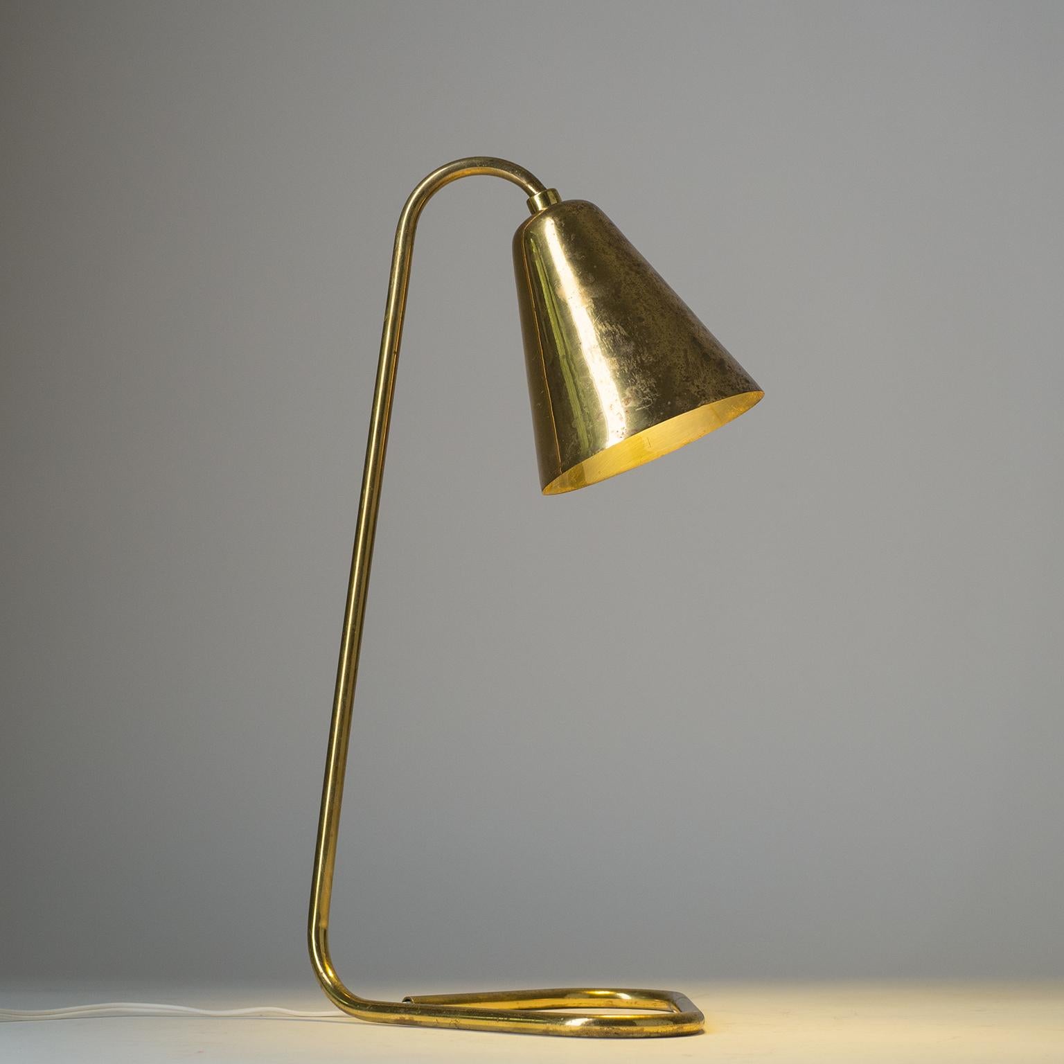 Brass Desk Lamp, circa 1950 7