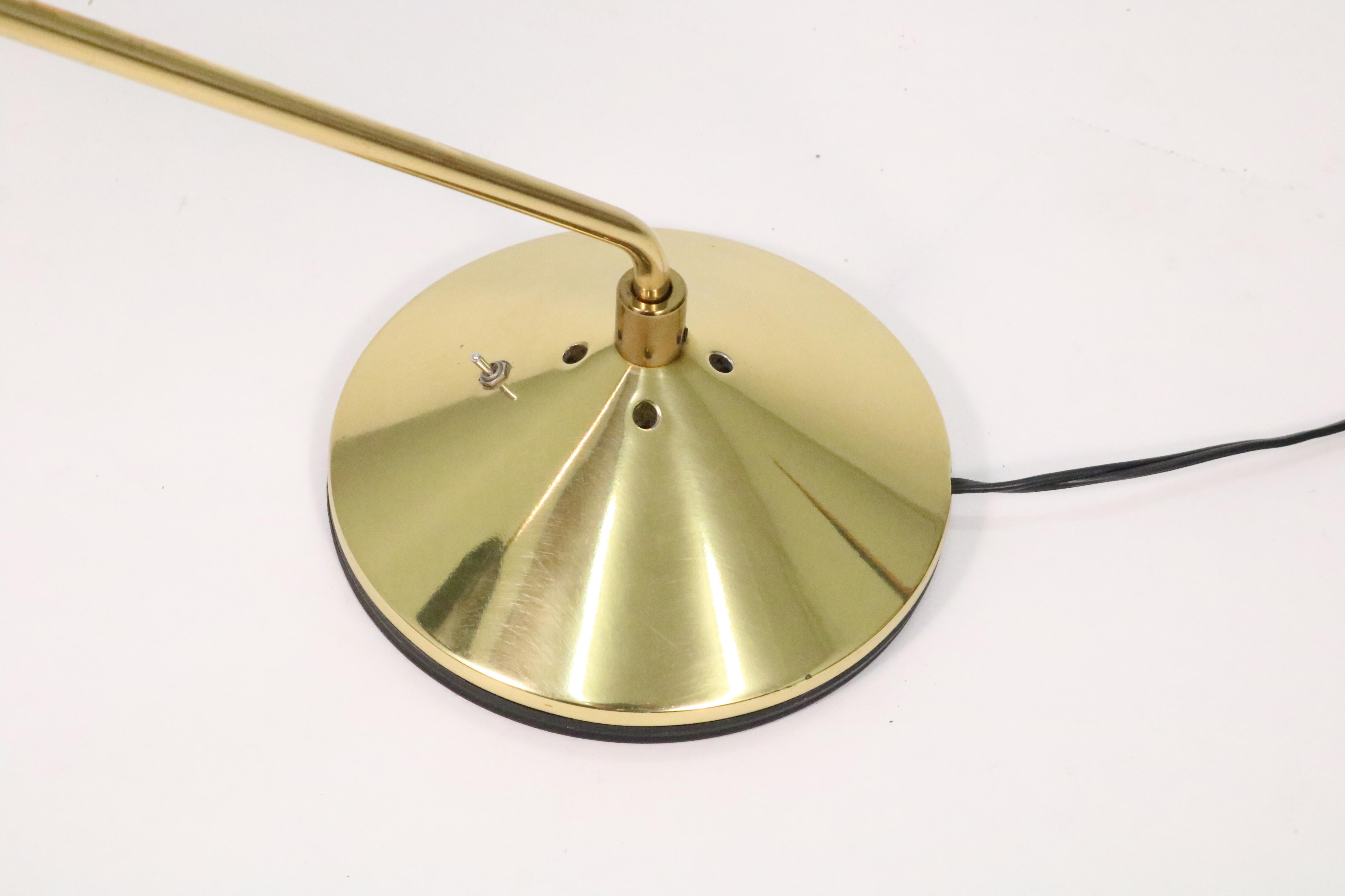 American Brass Desk Lamp