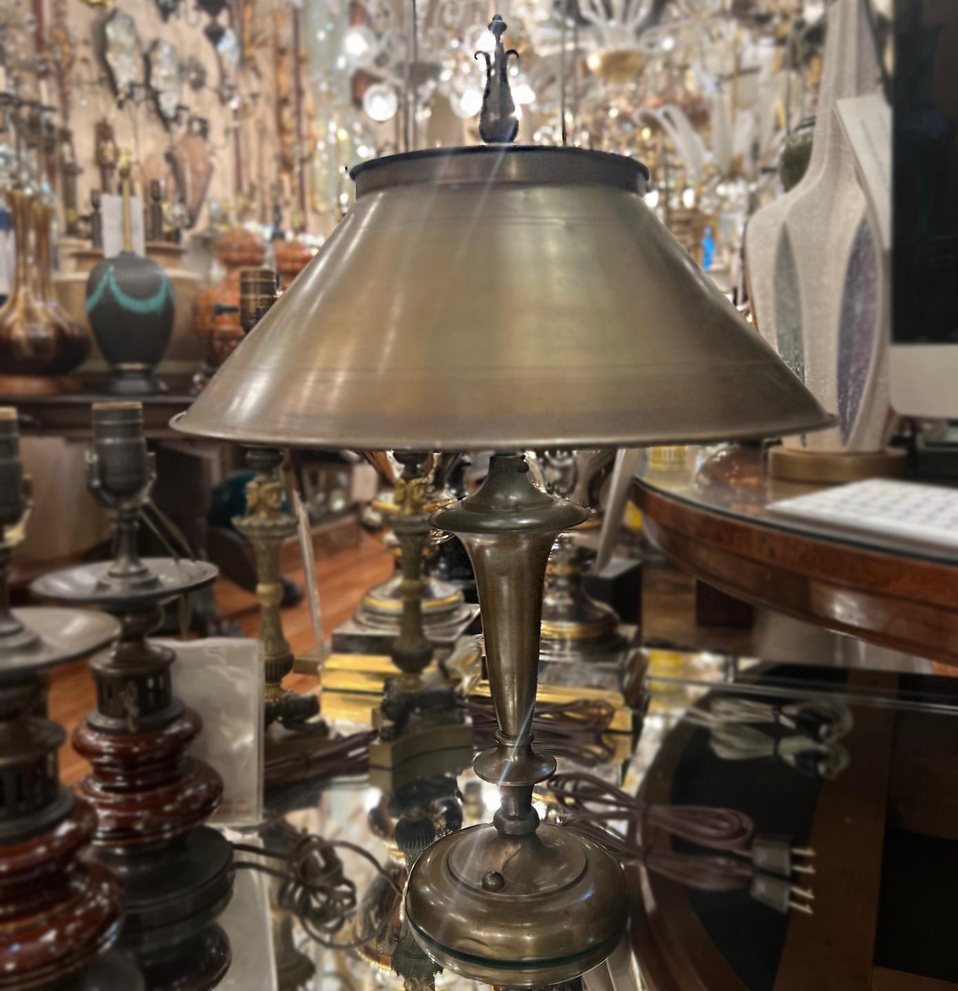 Brass Desk Lamp For Sale 1