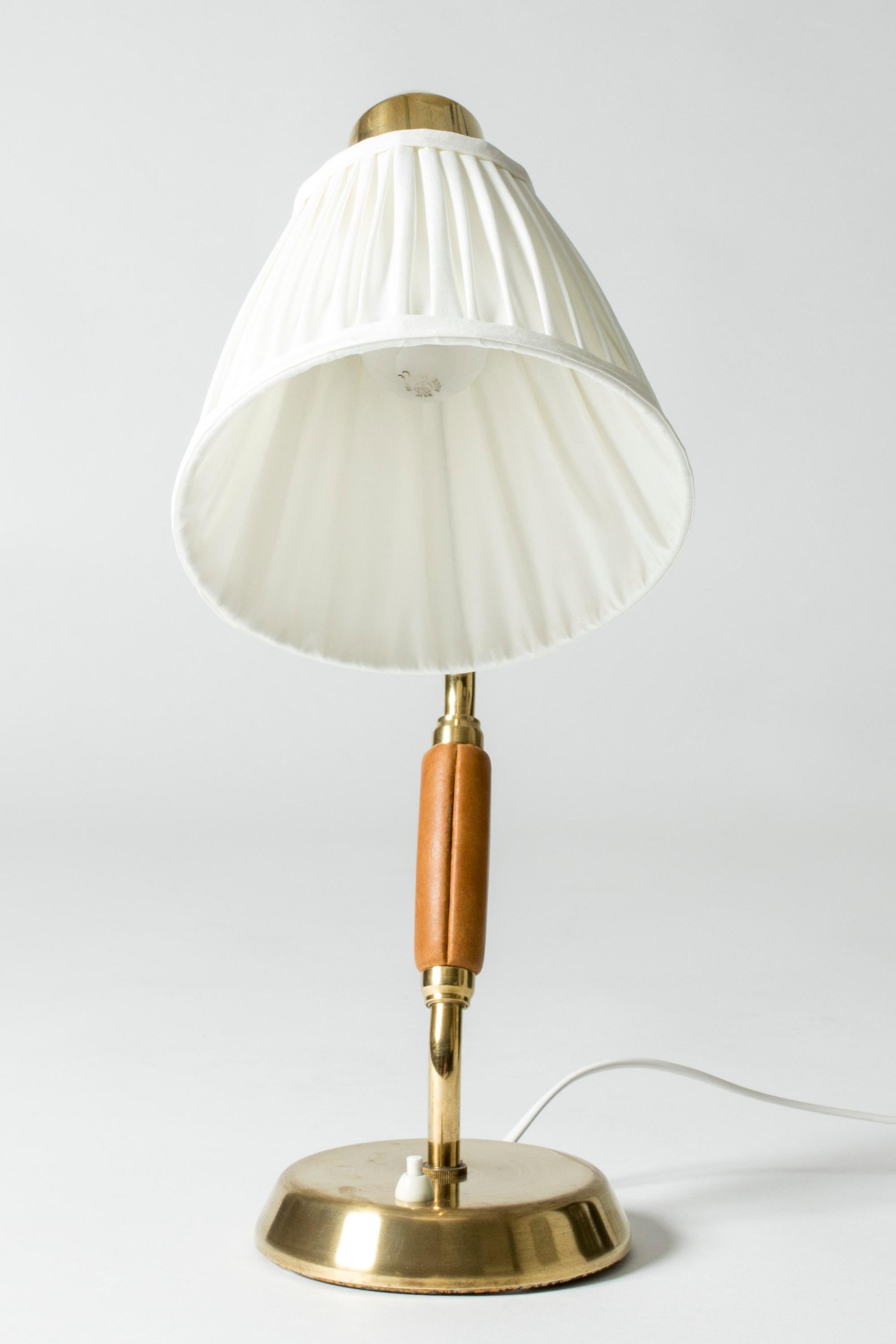Swedish Brass Desk Lamp from ASEA, Midcentury