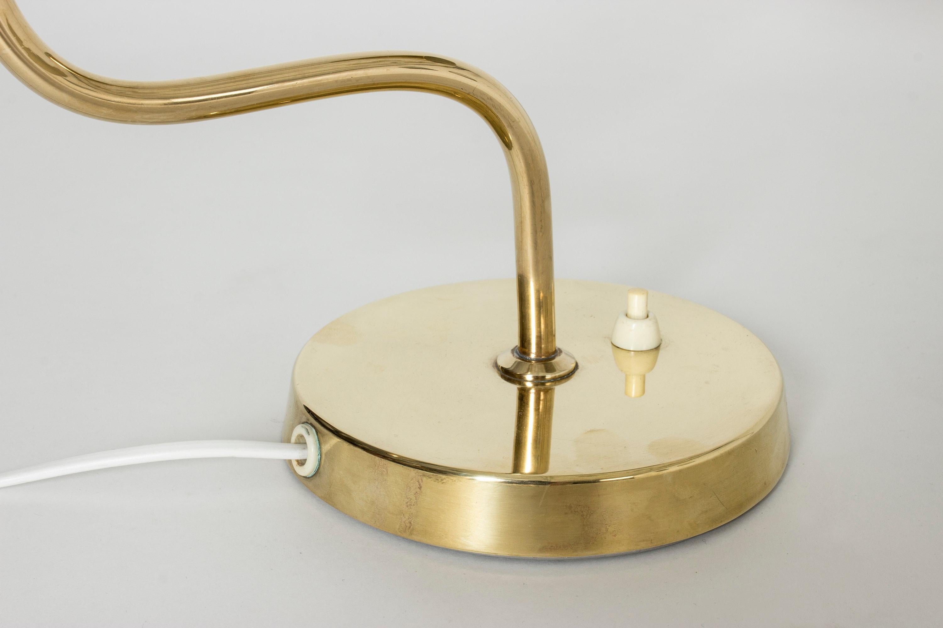 Brass desk lamp from Bergboms 1