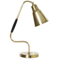 Vintage Brass desk lamp from Bergboms