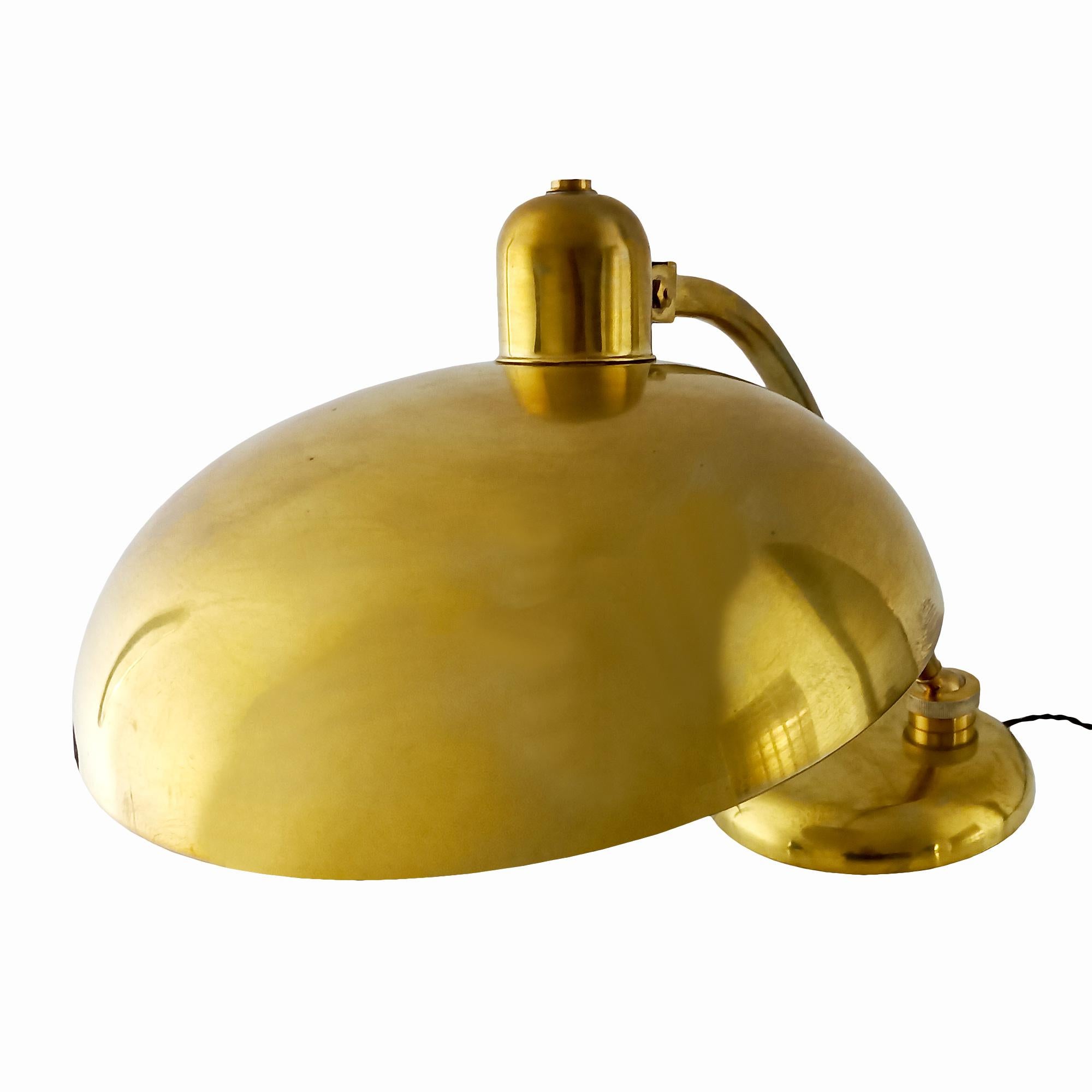 Schreibtischlampe aus Messing - Italien 1940 im Zustand „Gut“ im Angebot in Girona, Girona