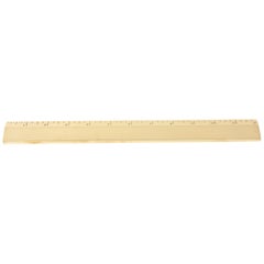 Brass Desk Ruler Desk Accessory or Paperweight Mid-Century Modern