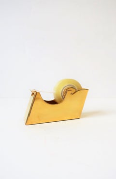 Brass Desk Tape Dispenser