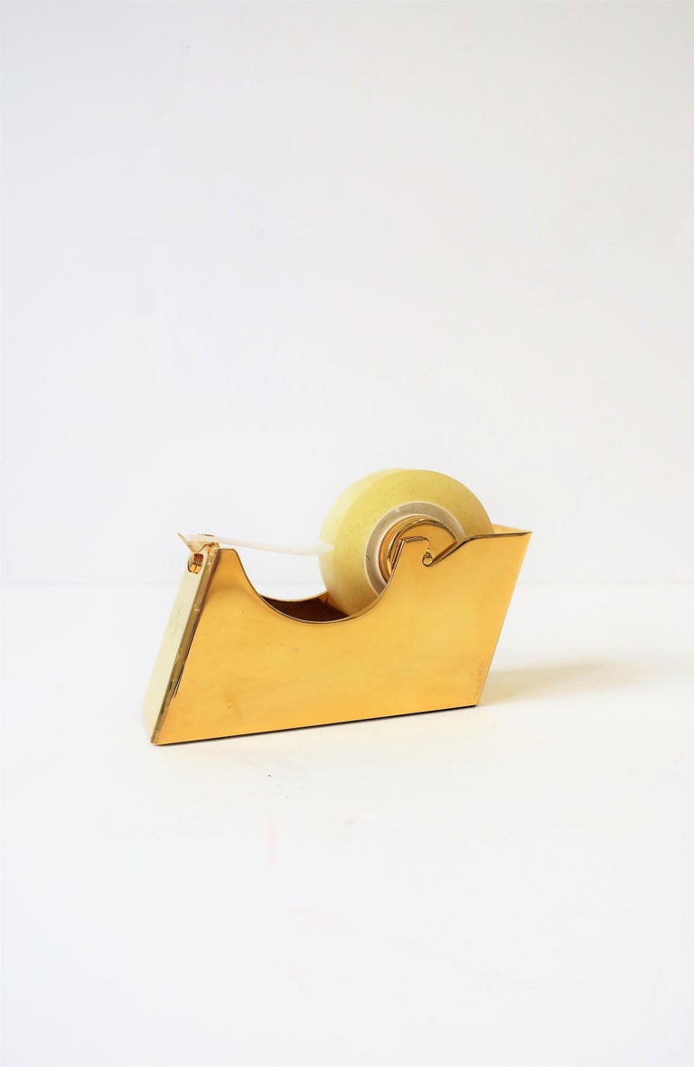 Brass Desk Tape Dispenser at 1stDibs