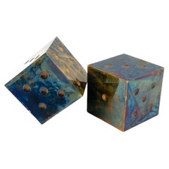 Brass says paperweights, Italy 1970