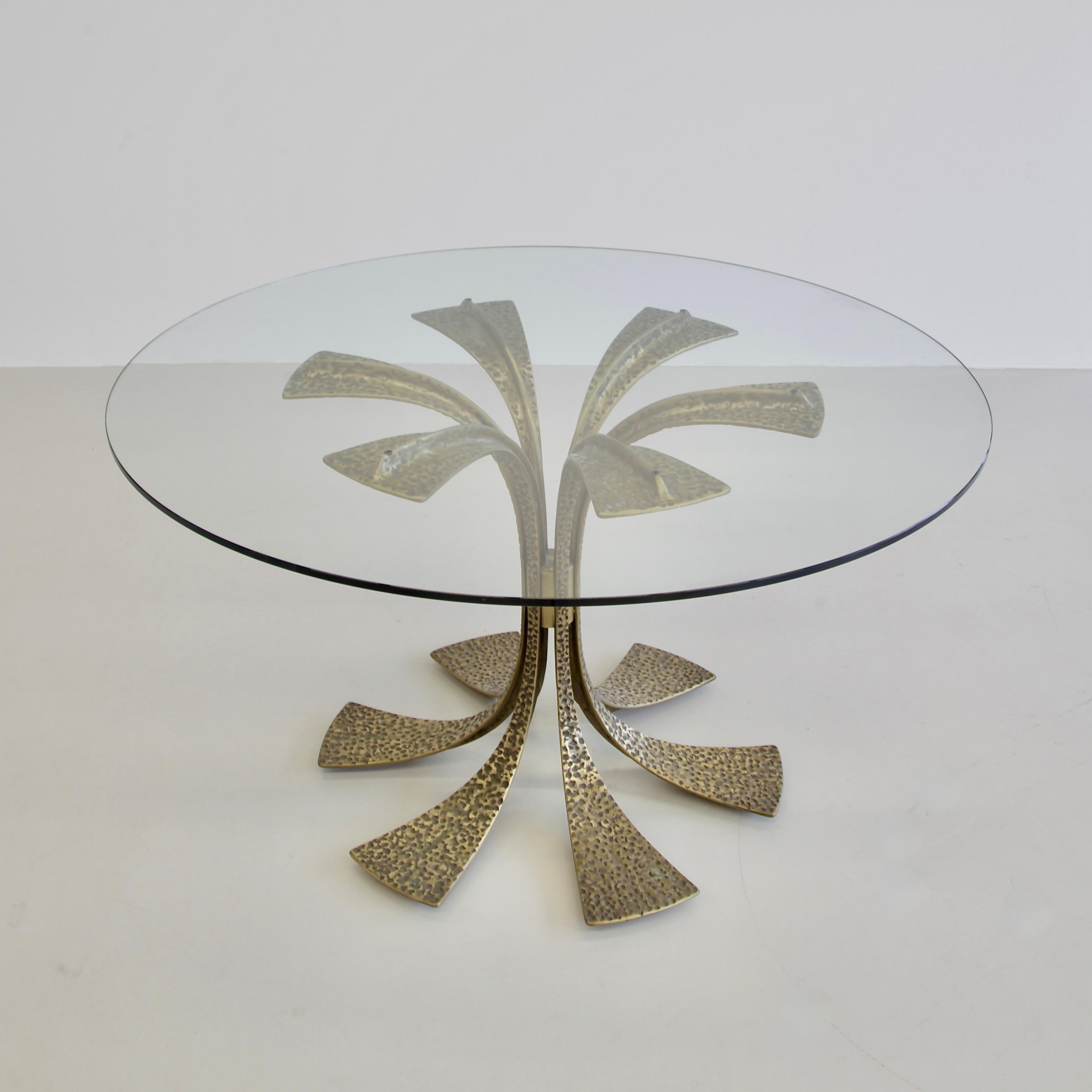 Brass Dining Table by Luciano Frigerio, 1960s In Good Condition In Berlin, Berlin